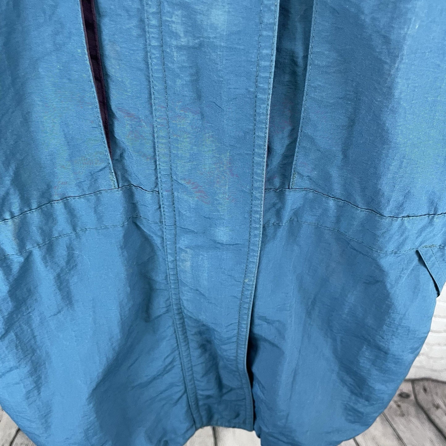 VTG Columbia Blue Granite Peak Multiple Zipped Pockets Lined Jacket Size Large L