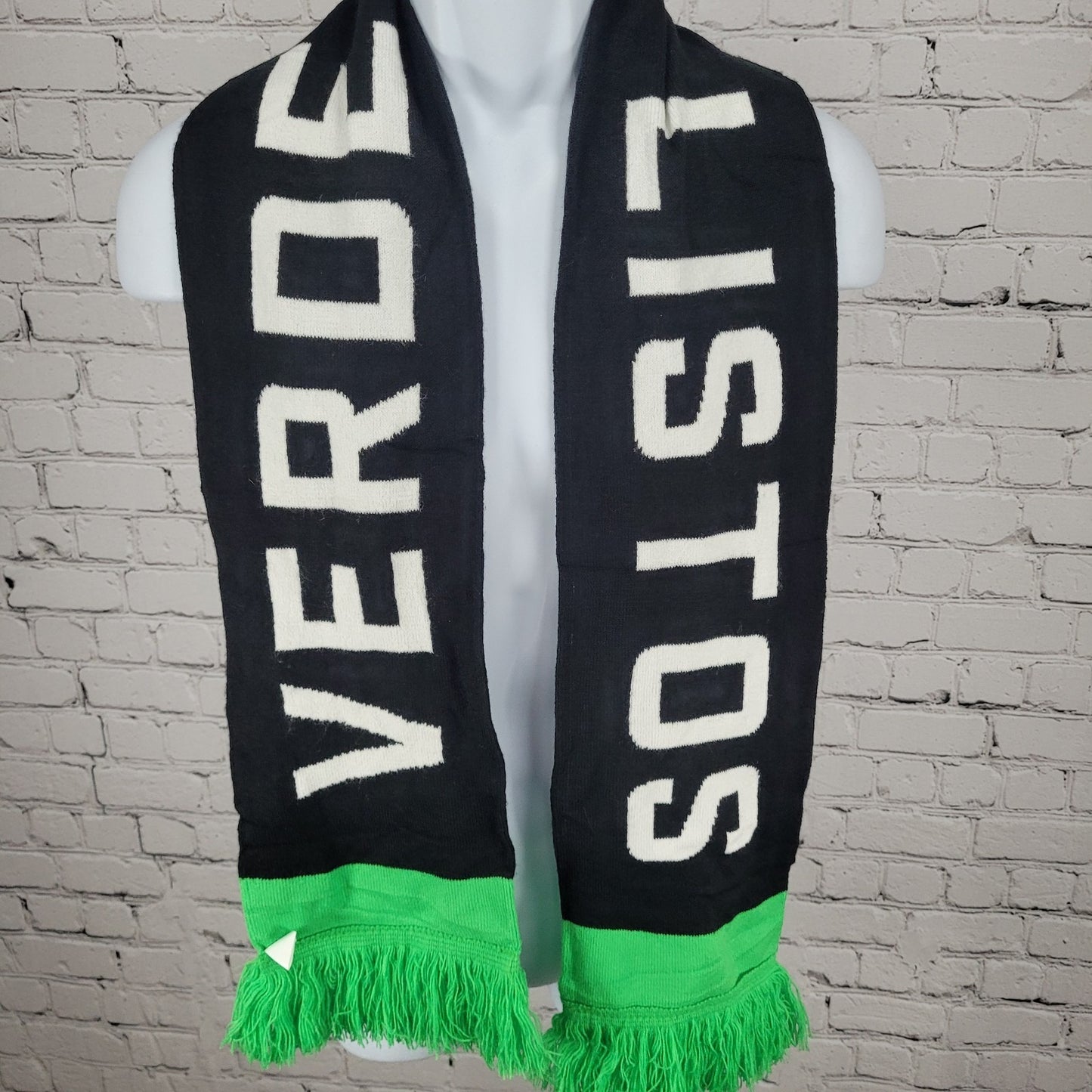 Austin FC 2021 Inaugural Season The Oak Collective Verde Listos Black Scarf