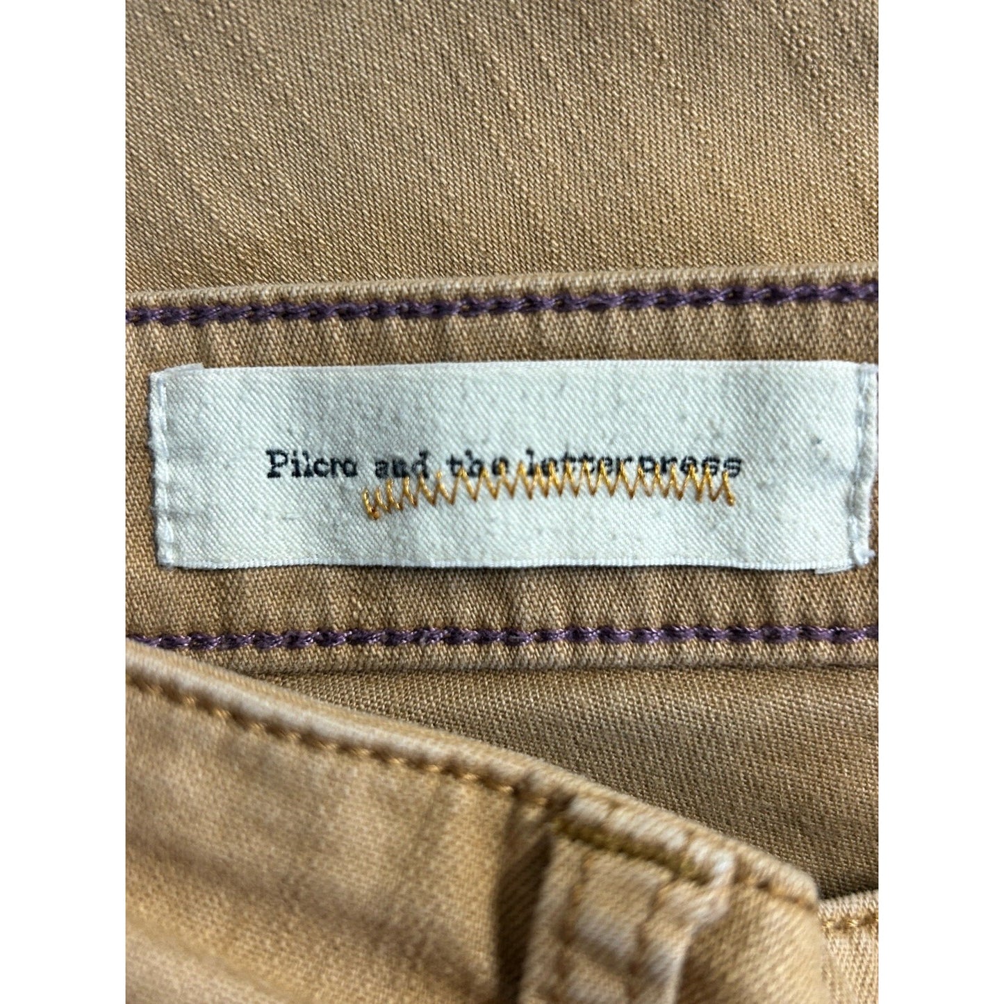 Anthropologie Pilcro And The Letterpress Yellow Skinny No. 25 Stet Jeans (28X25)