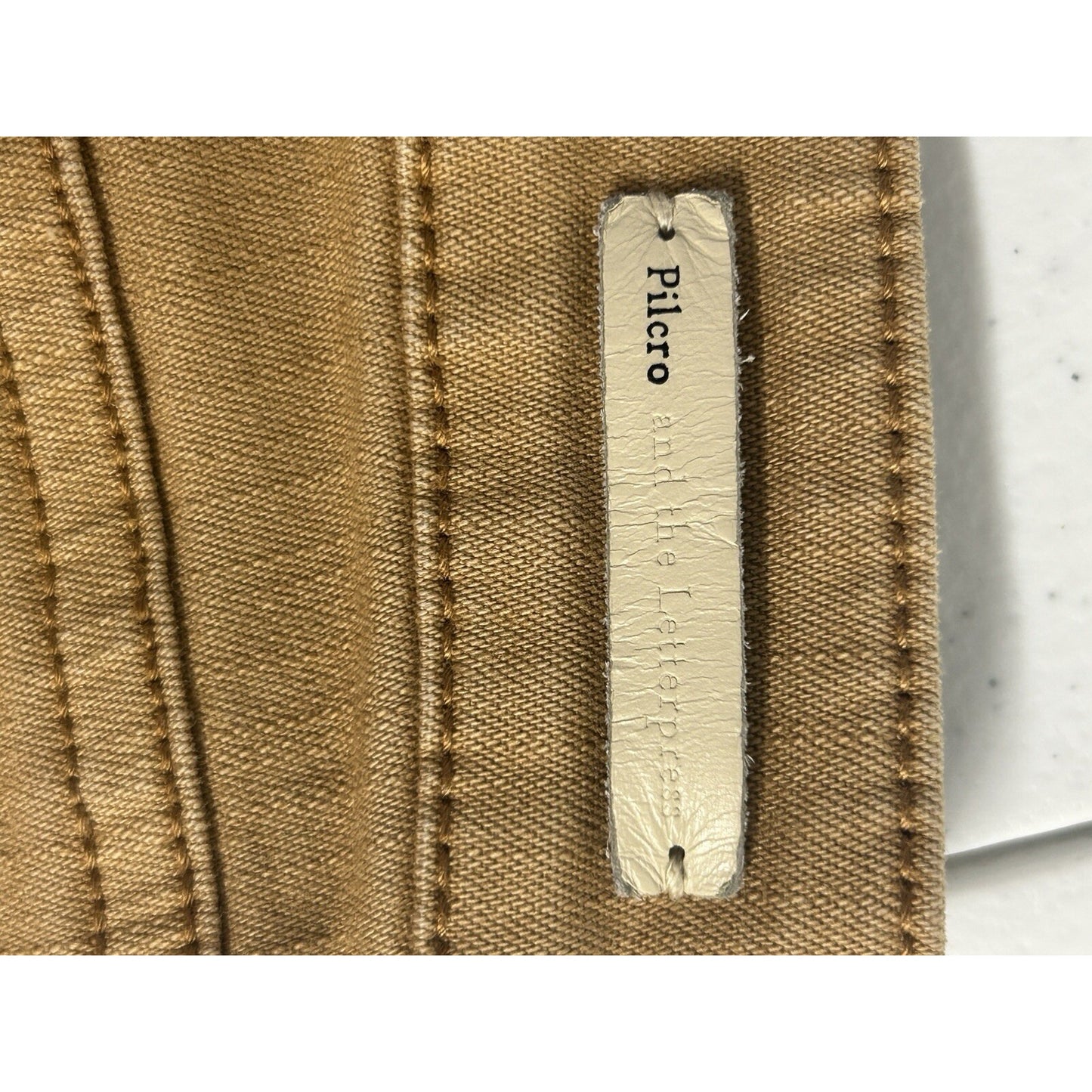 Anthropologie Pilcro And The Letterpress Yellow Skinny No. 25 Stet Jeans (28X25)