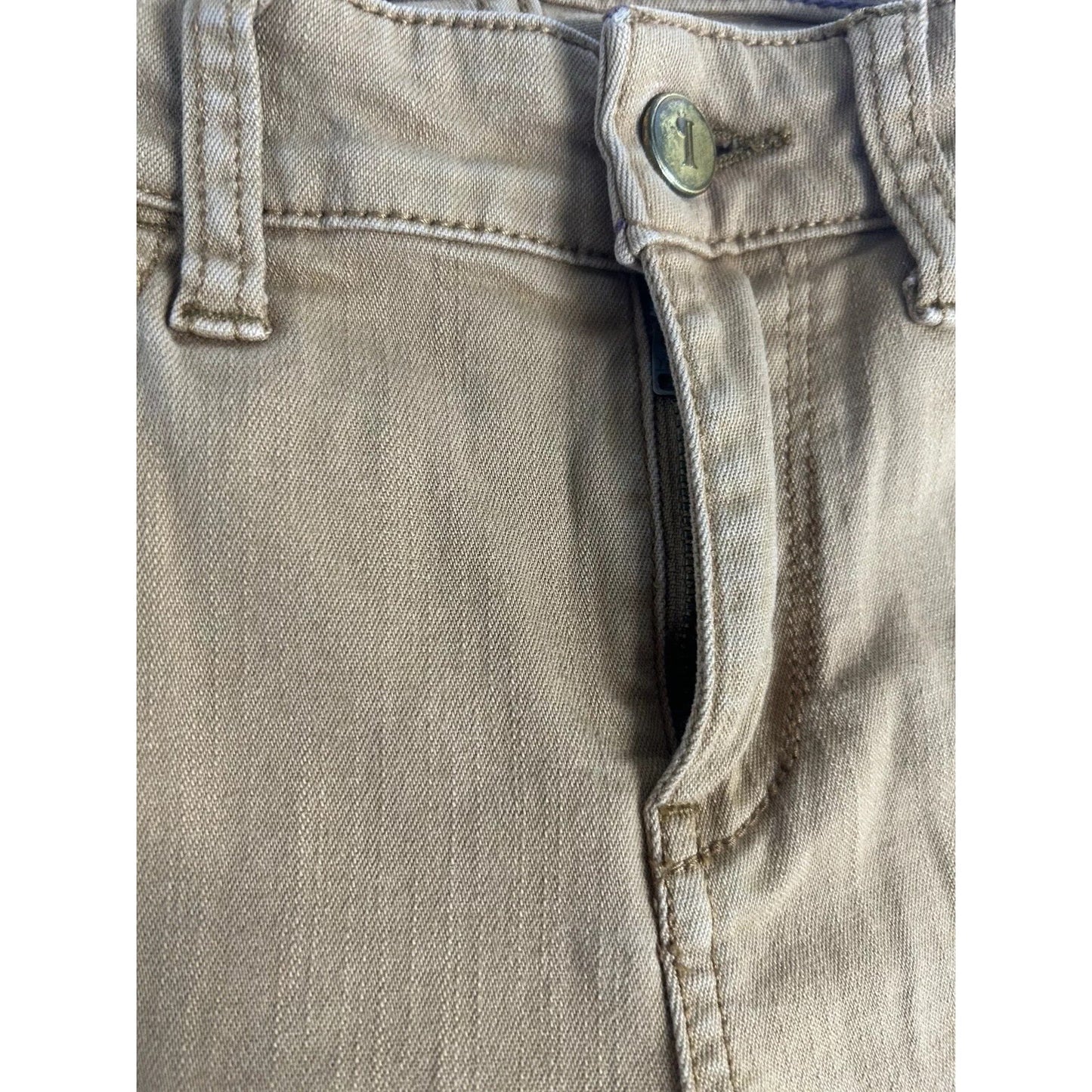 Anthropologie Pilcro And The Letterpress Yellow Skinny No. 25 Stet Jeans (28X25)