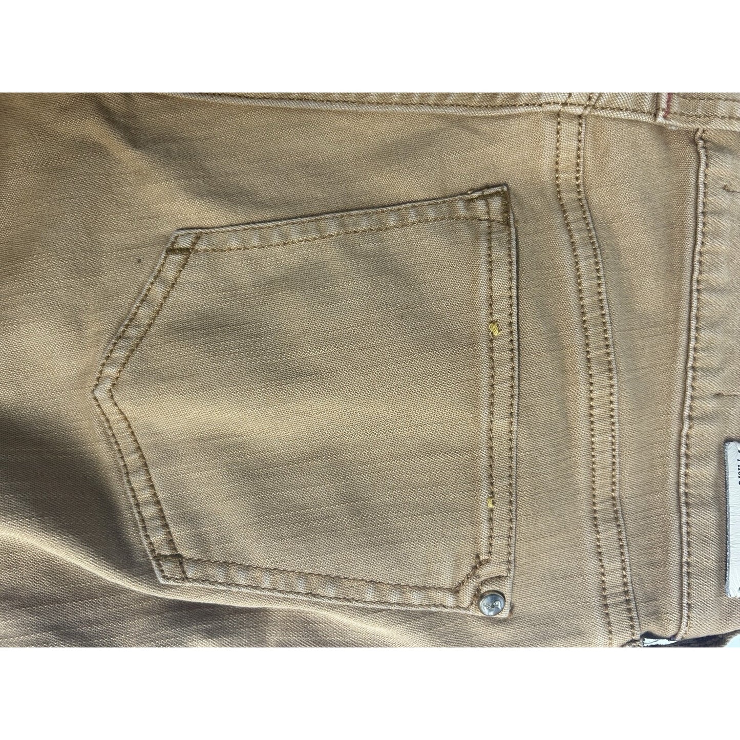 Anthropologie Pilcro And The Letterpress Yellow Skinny No. 25 Stet Jeans (28X25)