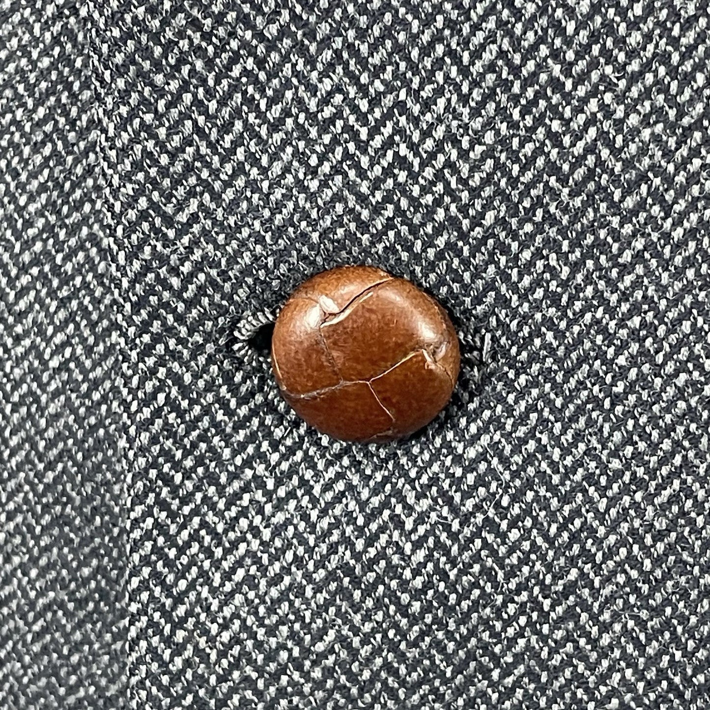 Hickey Freeman Grey Wool 2 Button Vented Blazer Sport Coat USA Made Size 44L