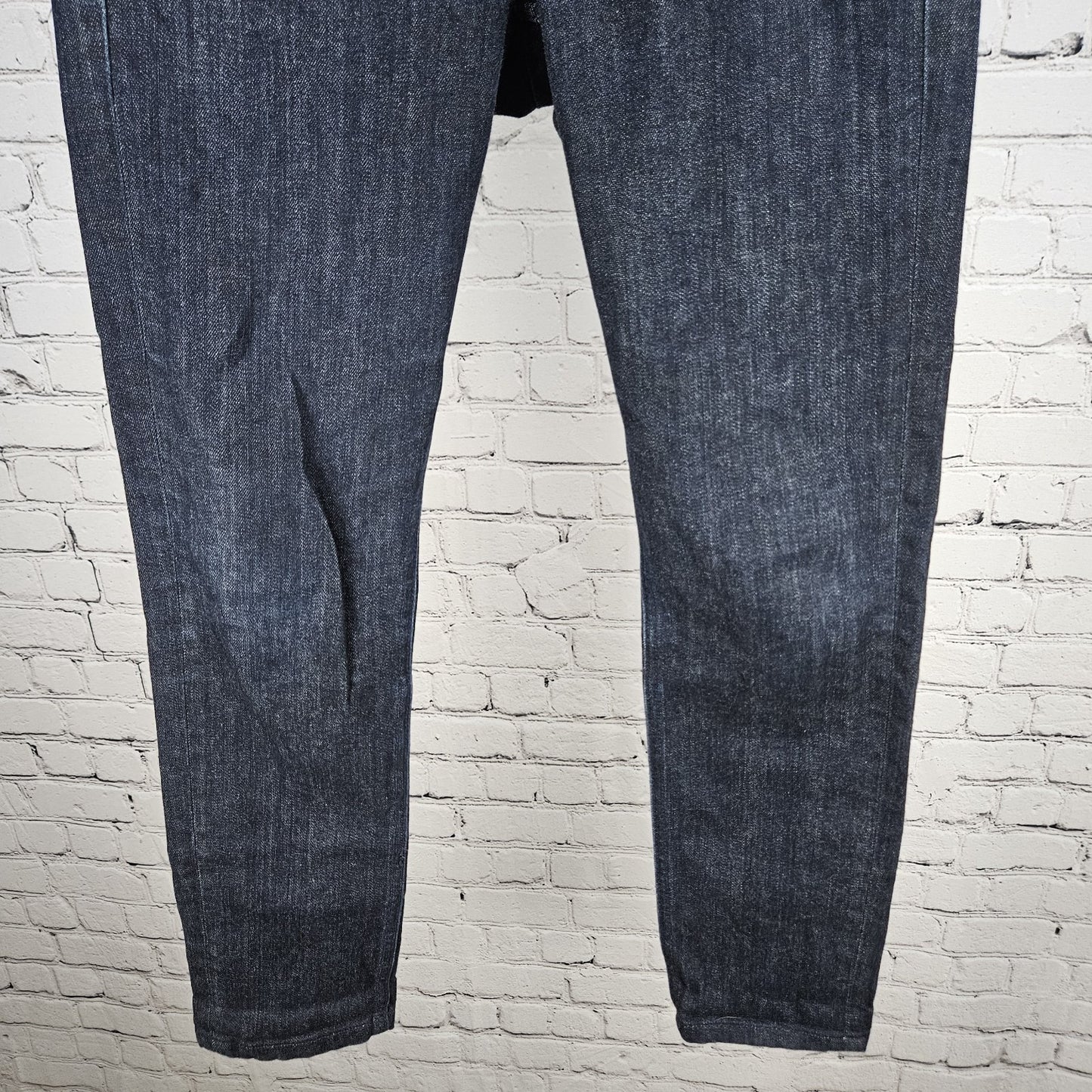 Rag & Bone Blue Dre Dark Wash Denim Mid Rise Skinny Jeans USA 27 (30x27.5)