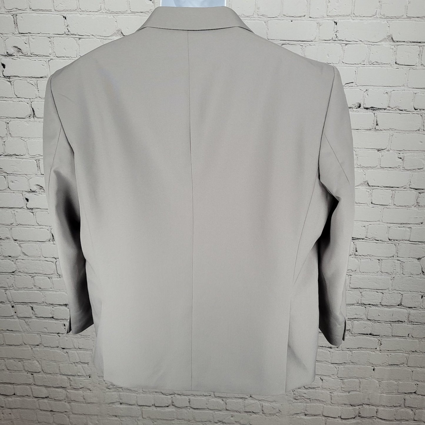 NWT Braveman Grey Slim Fit 2 Button Double Vent Blazer Suit Jacket Size 44S