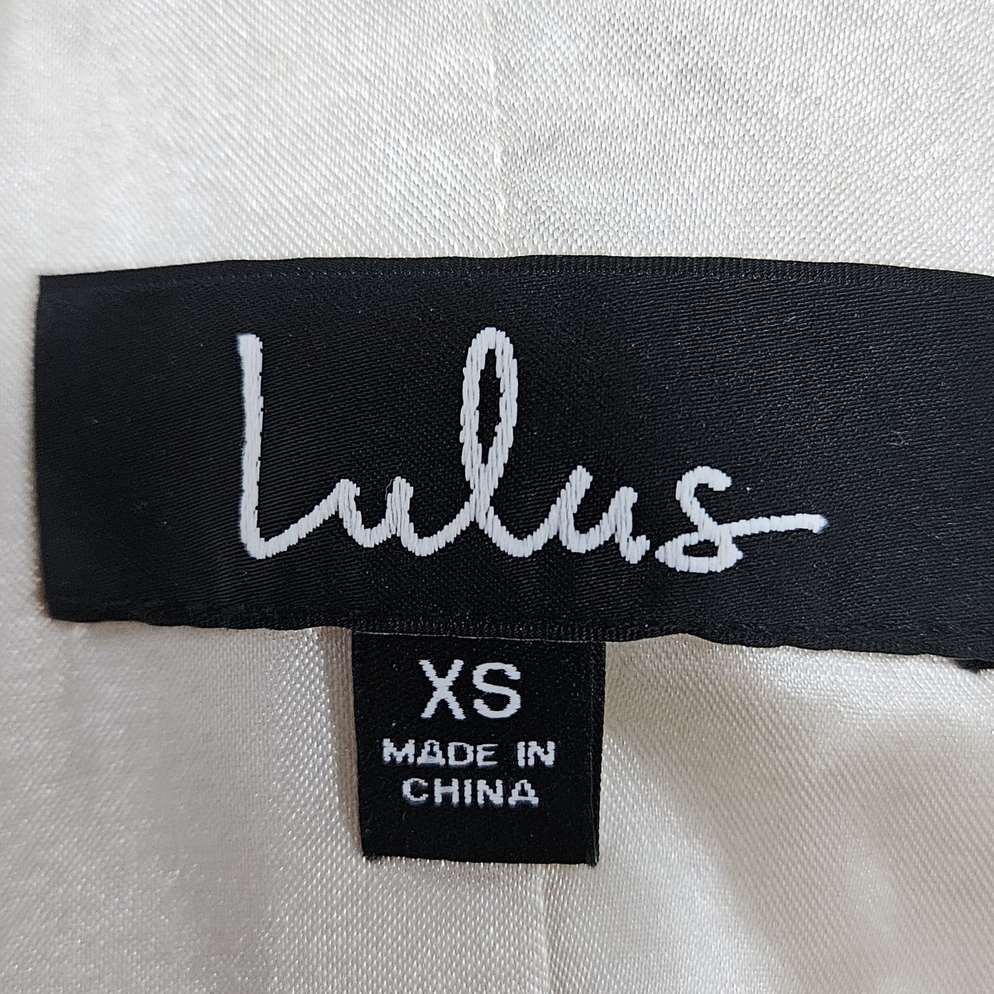 Lulus Cream Peach Chiffon Flutter Off Sleeve Wrap Tie Floor Length Dress XS