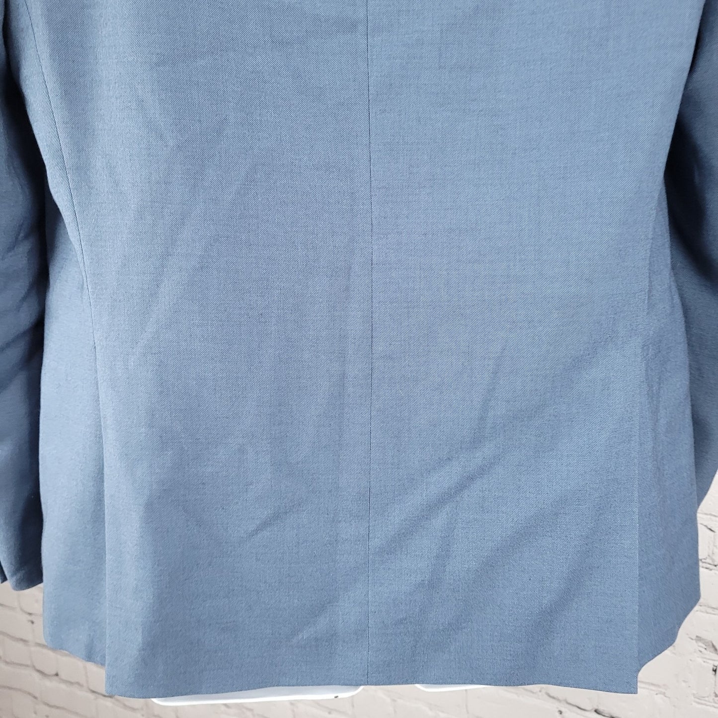 Kenneth Cole Reaction Blue 2 Button Vented Blazer Sport Coat Size 40S