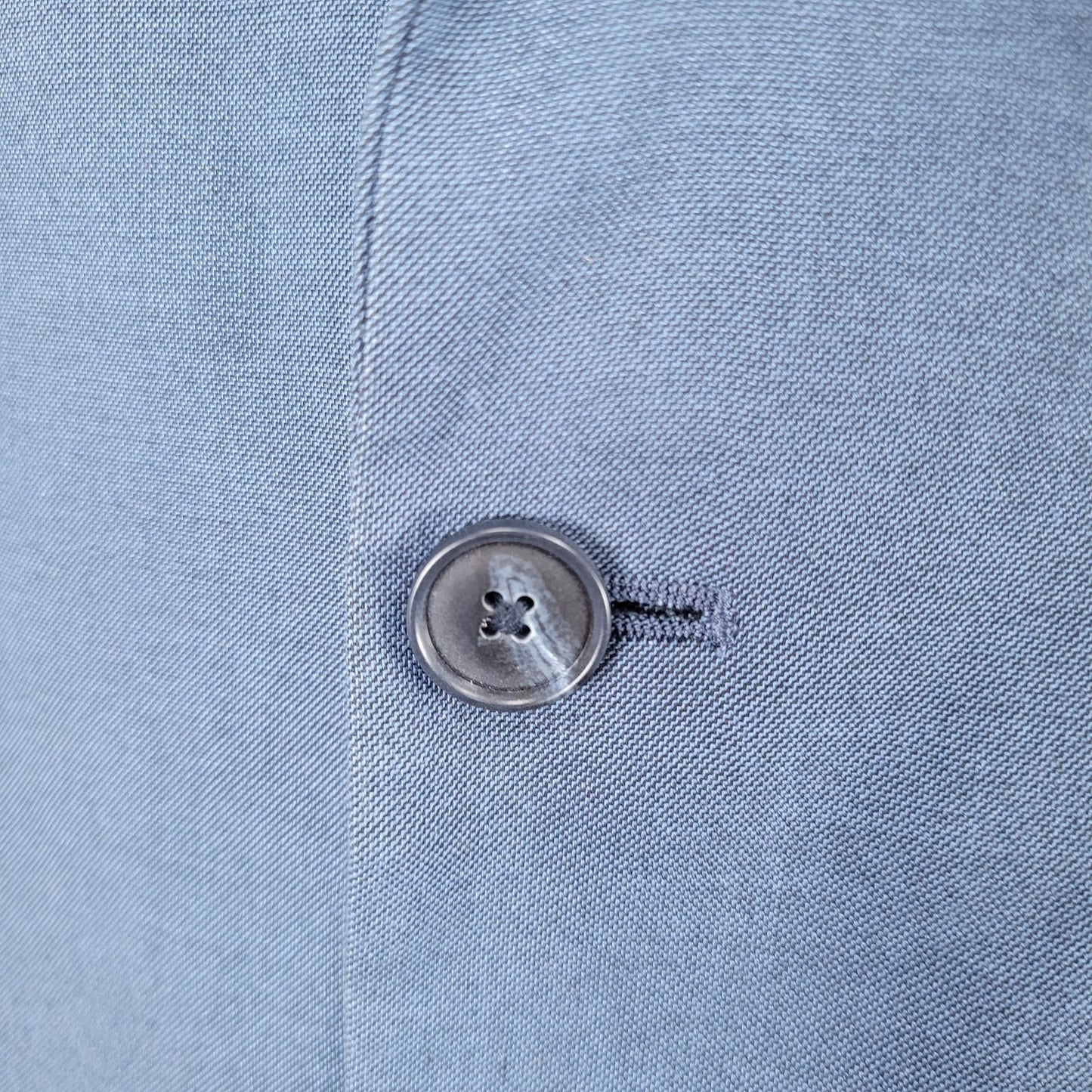 Kenneth Cole Reaction Blue 2 Button Vented Blazer Sport Coat Size 40S