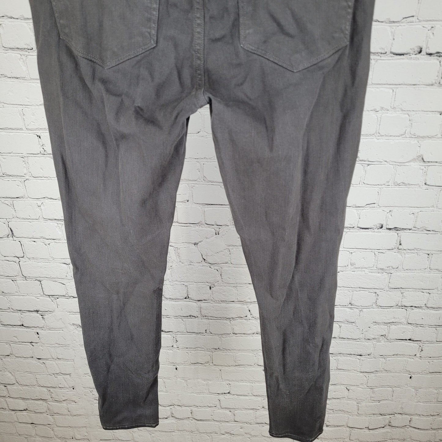 Paige Denim Grey Verdugo Ankle Skinny Jeggings Jeans USA Made Size 28 (28x27)