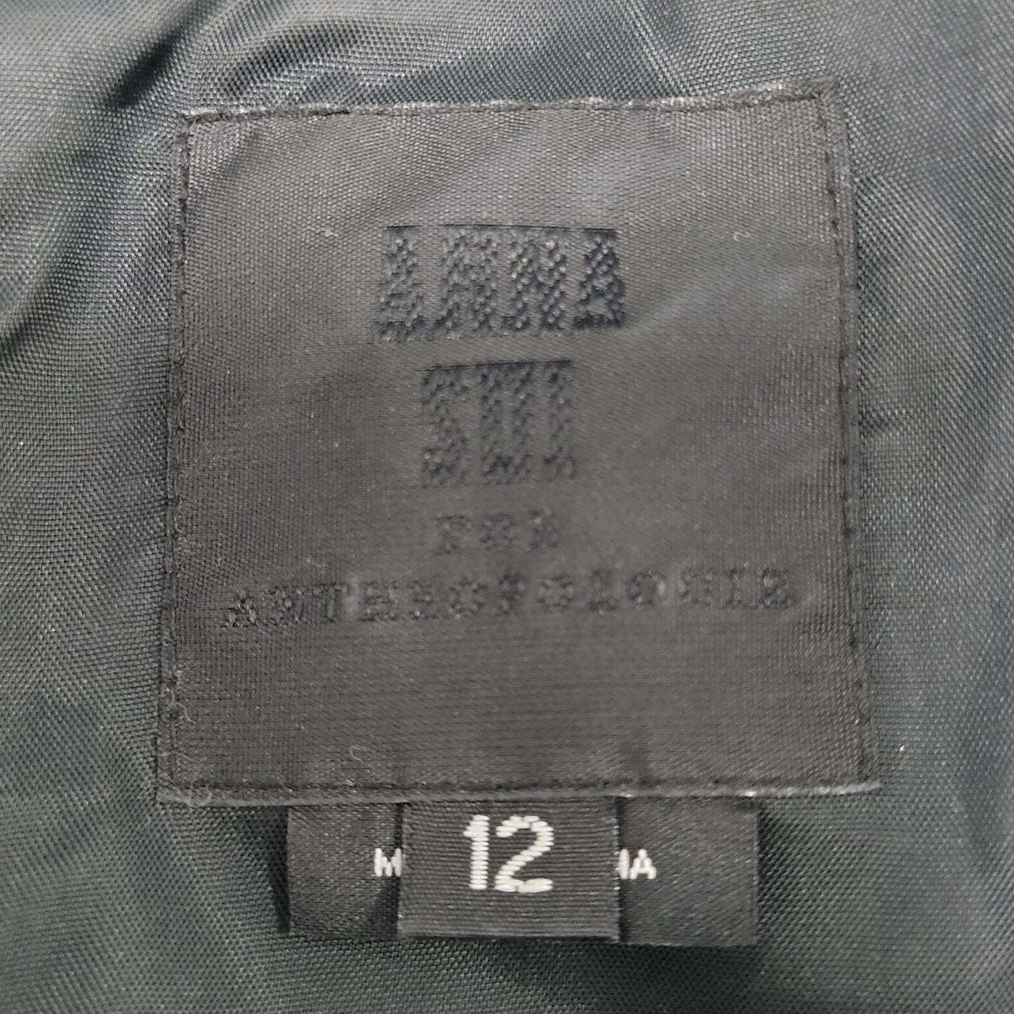 Anna Sui Anthropologie Green 100% Silk Sleeveless Lined Midi Dress 12 *defects