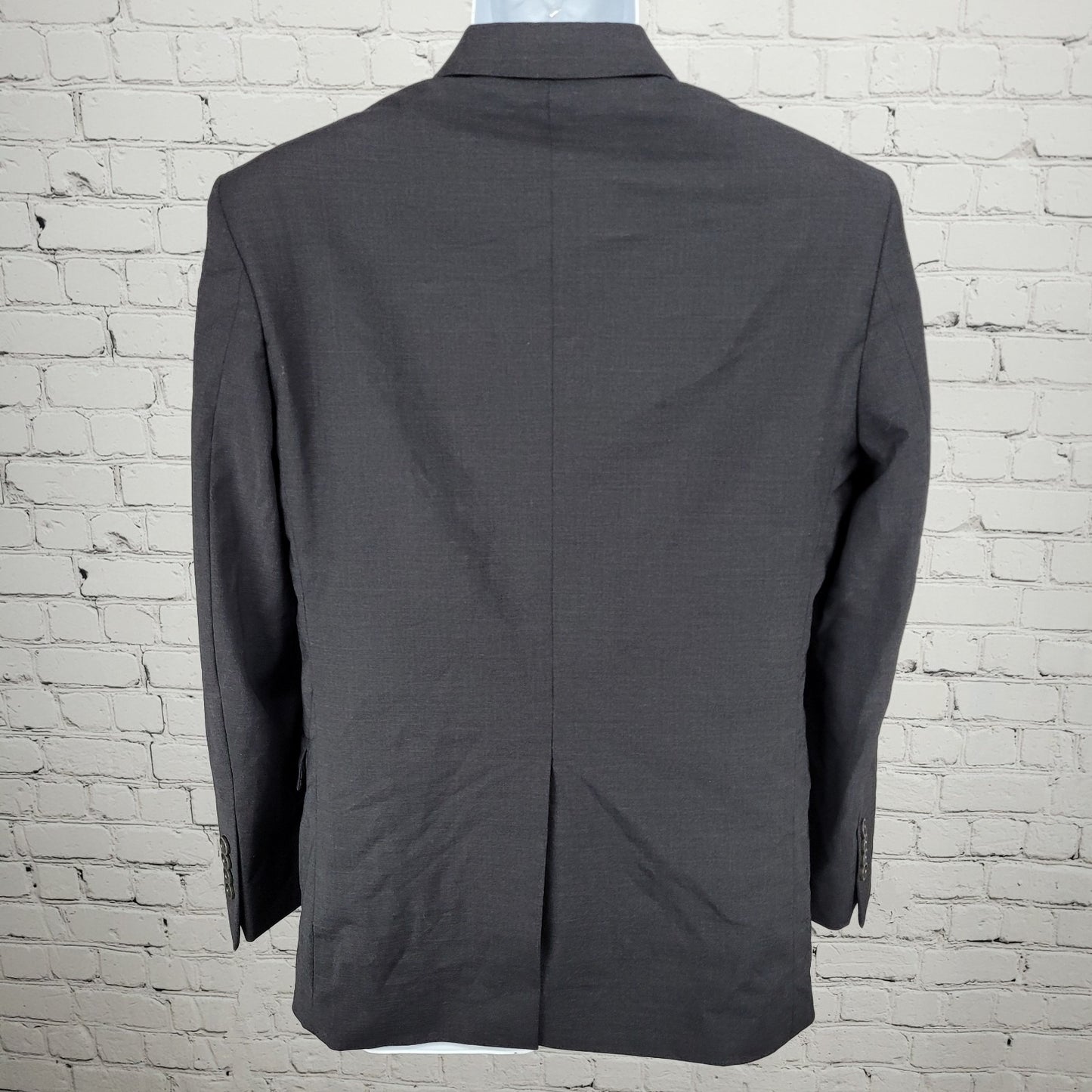 Brooks Brothers Grey Wool Blend Explorer Regent Fit Notch Blazer Sport Coat 38S