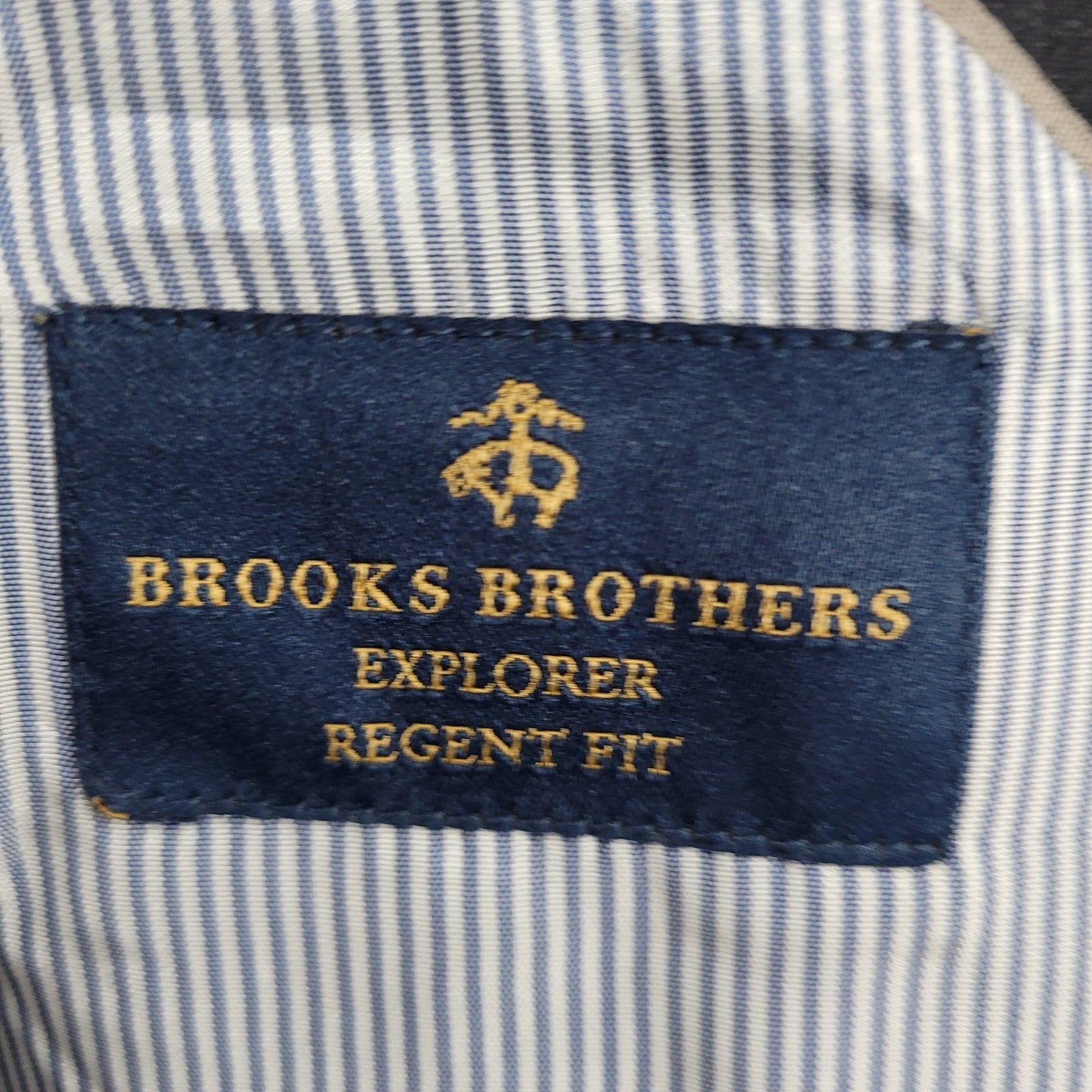 Brooks Brothers Grey Wool Blend Explorer Regent Fit Notch Blazer Sport Coat 38S