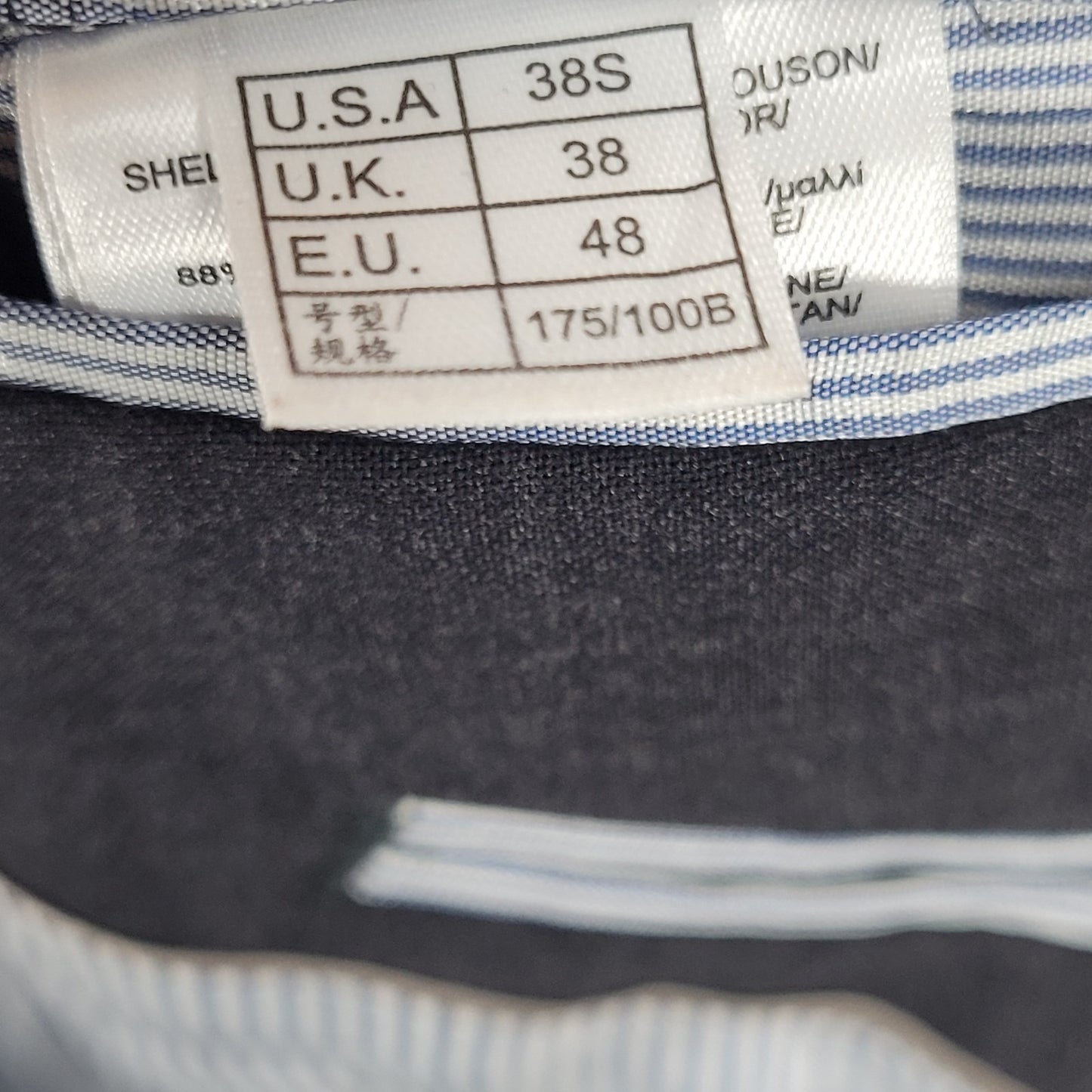 Brooks Brothers Grey Wool Blend Explorer Regent Fit Notch Blazer Sport Coat 38S