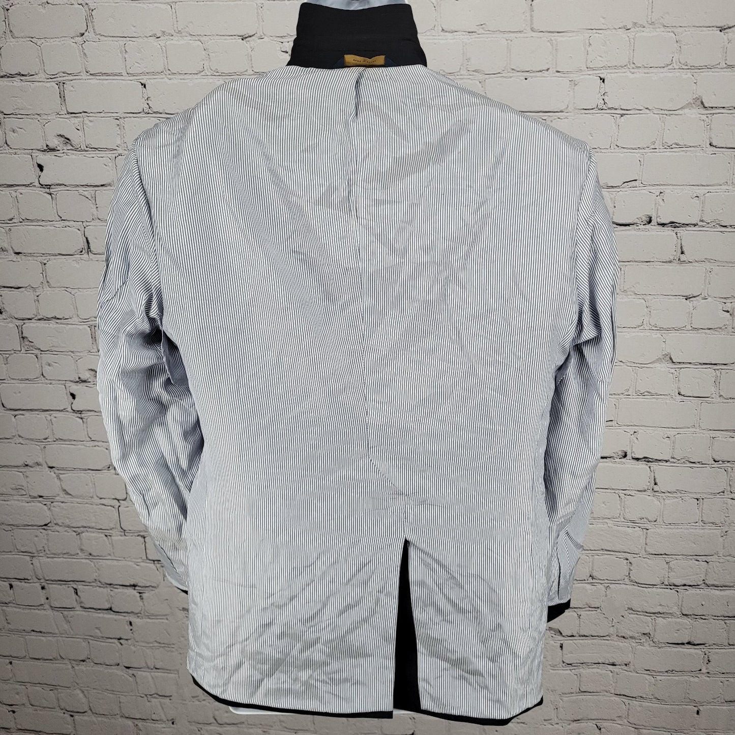 Brooks Brothers Grey Wool Blend Explorer Regent Fit Notch Blazer Sport Coat 38S