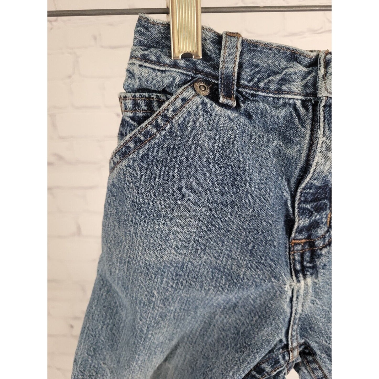 Toddler Arizona Blue Jeans 100% Cotton Elastic Waist Size 18 Months