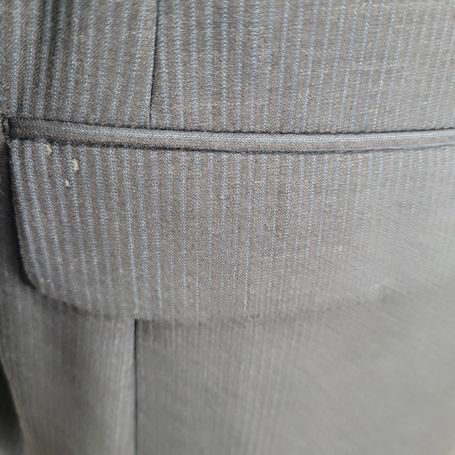 Ralph Ralph Lauren Blue 100% Wool Pinstriped 2 Button Blazer Sport Coat Size 46R