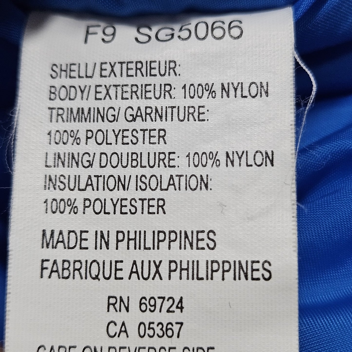 Columbia Blue Tectonite Hooded Insulated Full Zip Snap Inner Pocket Jacket 10/12