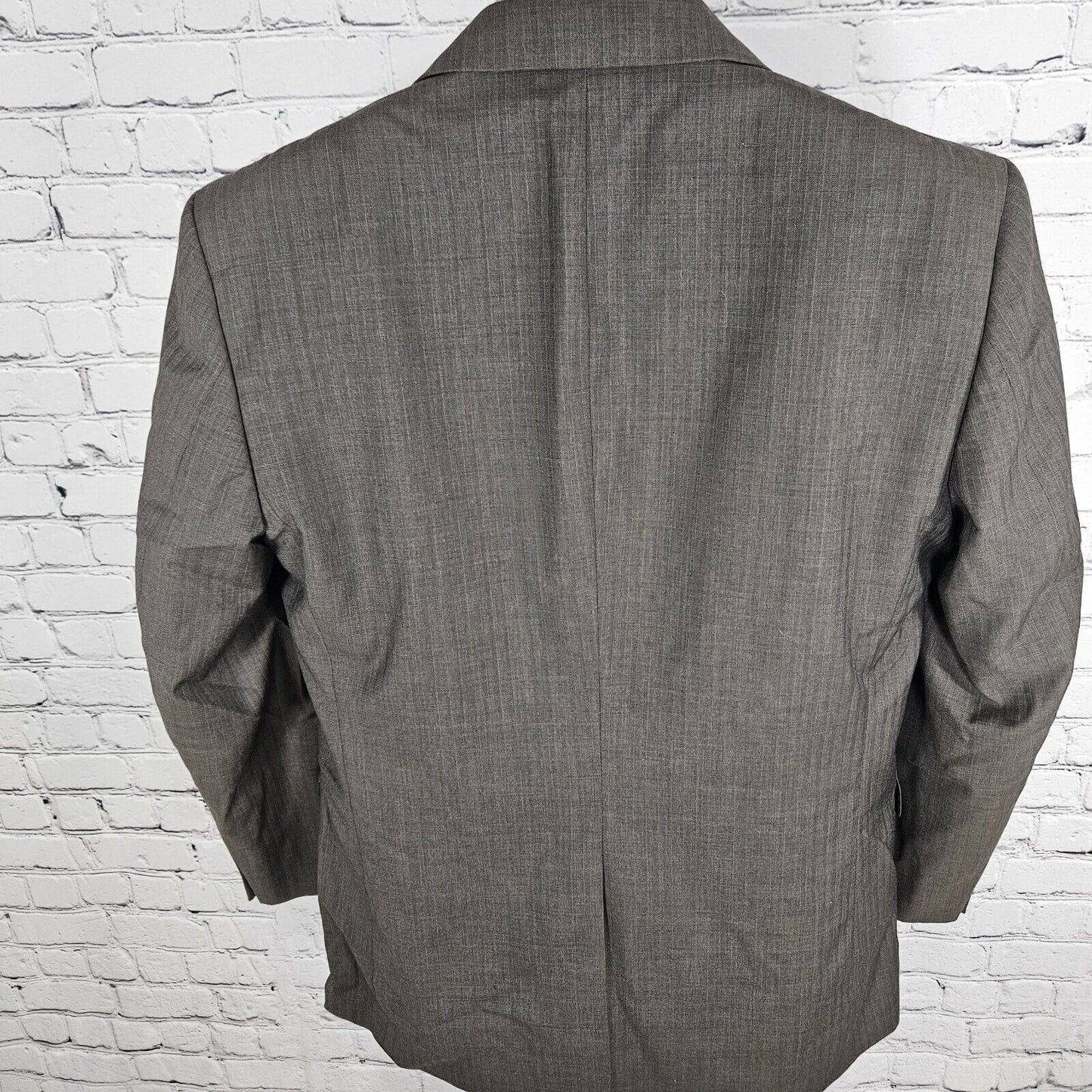 Jos A Bank Brown 2 Button Single Breast Wool Blazer 44 R