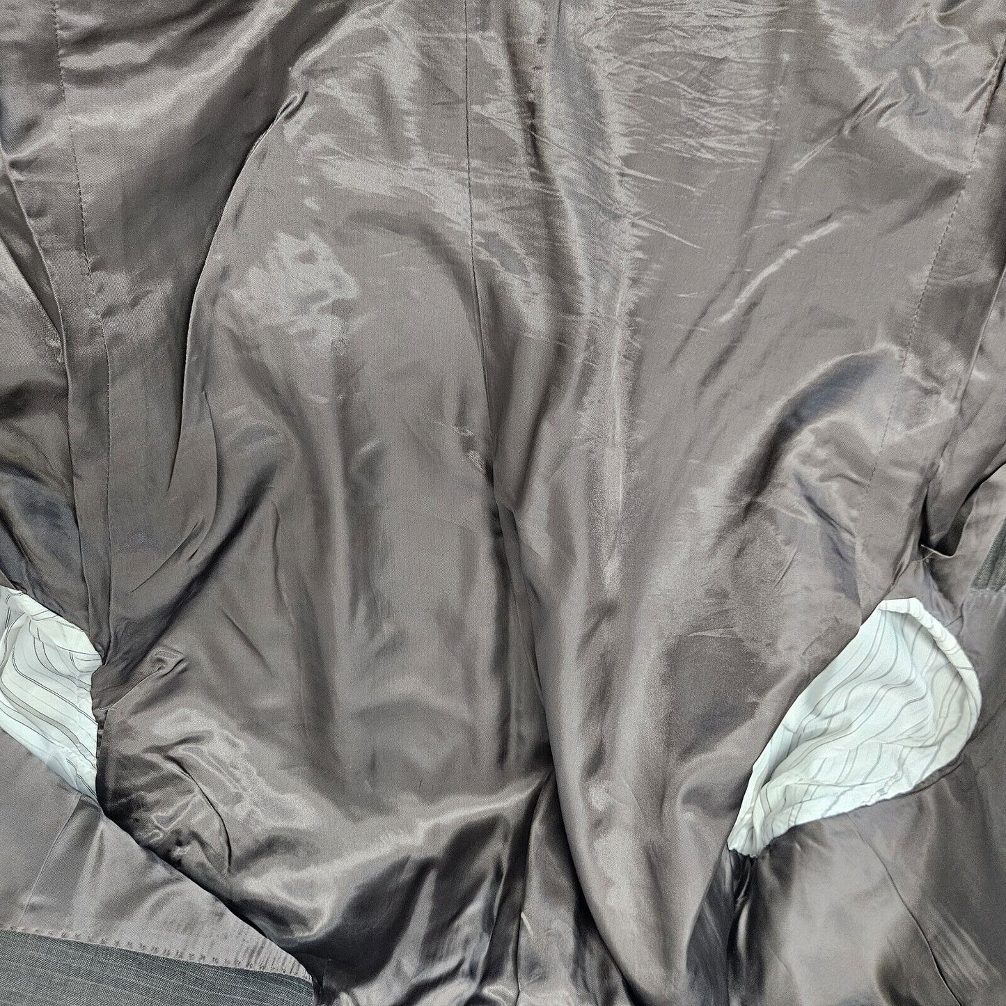 Jos A Bank Brown 2 Button Single Breast Wool Blazer 44 R