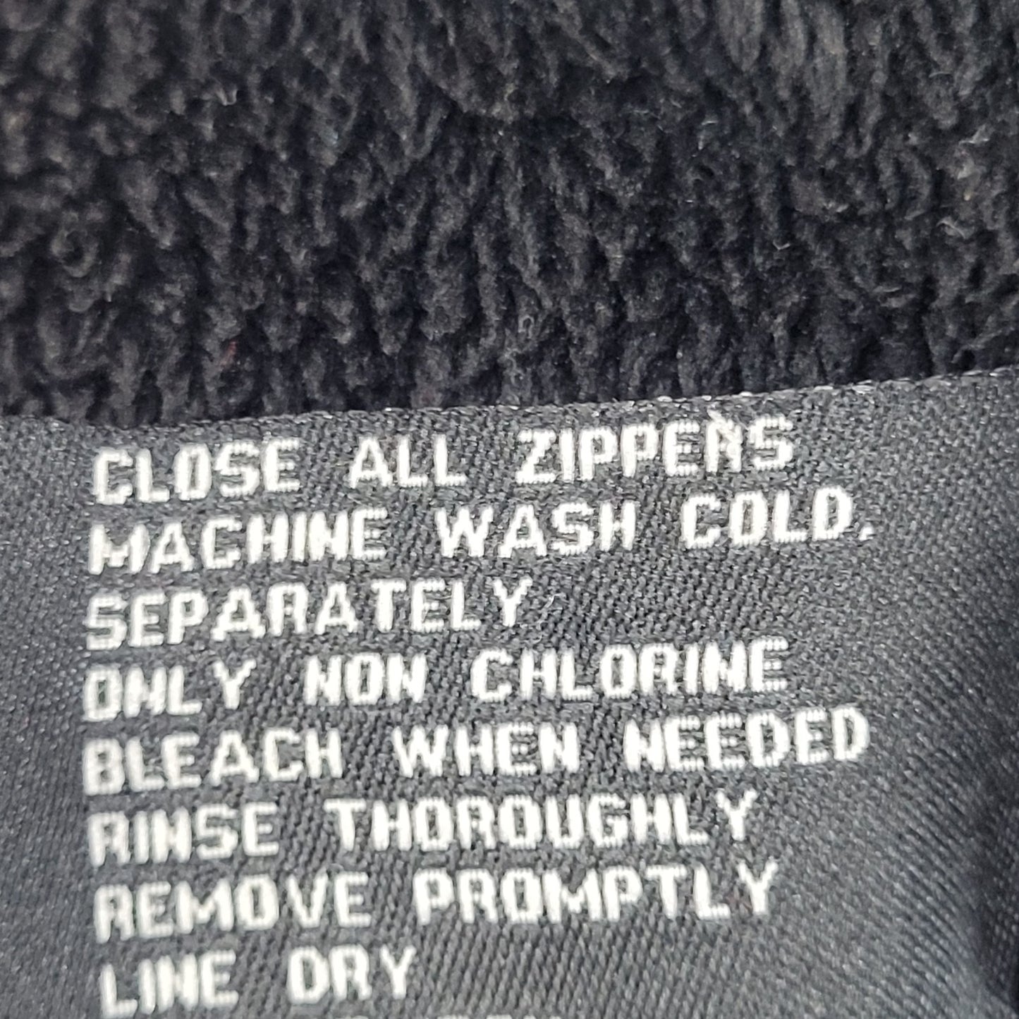 London Fog Black Hooded Insulated Full Zip & Snap Zipped Pockets Jacket Size XL