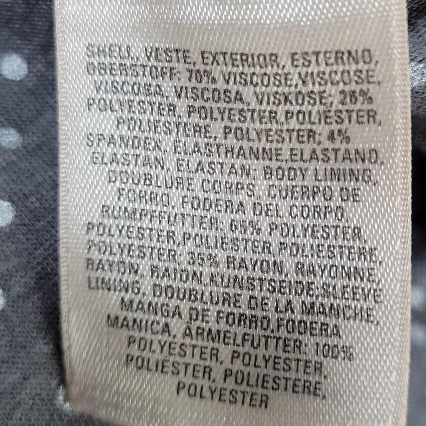 Ett:Twa Anthropologie Grey Double Breasted Buttoned Stretch Lined Jacket 8