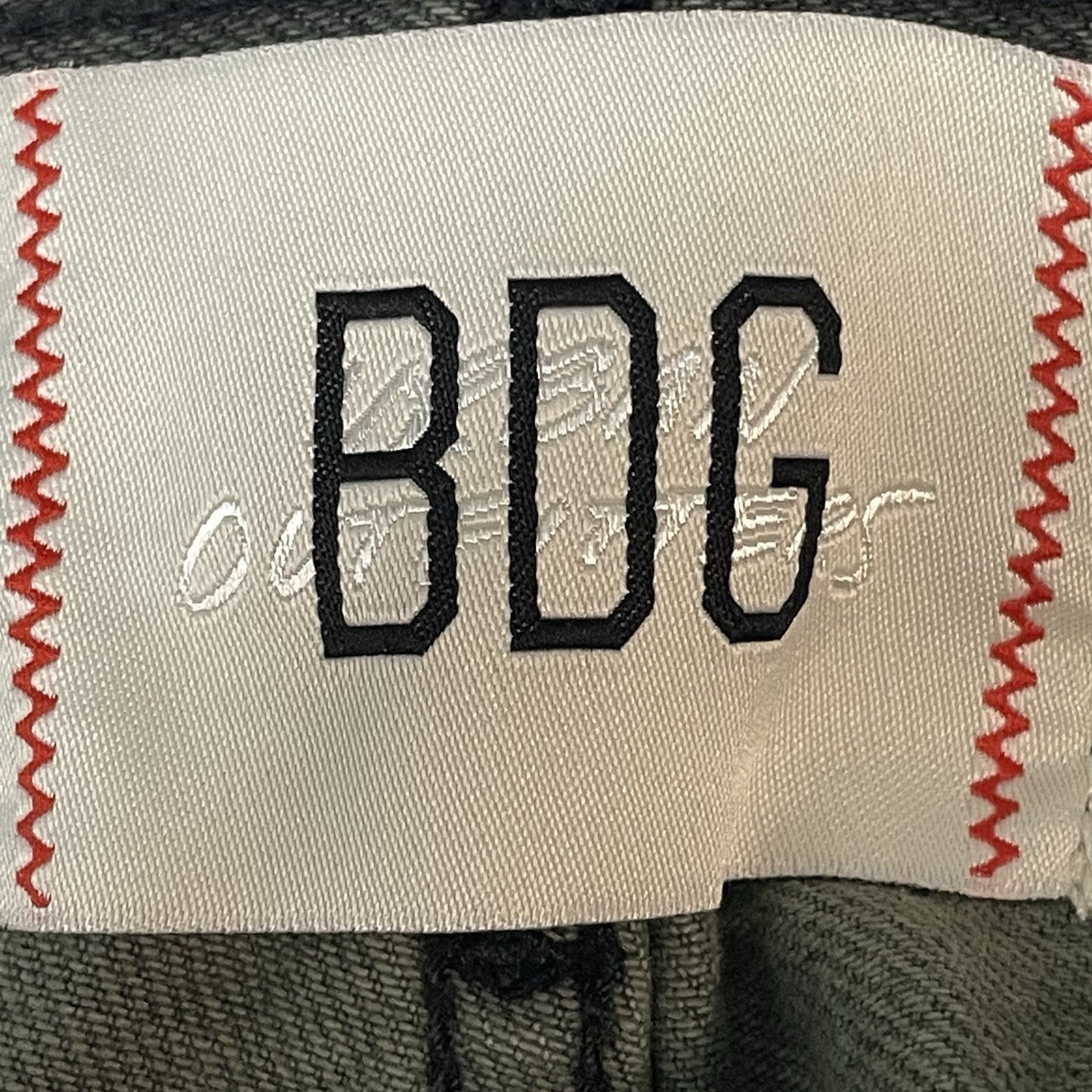 BDG Urban Outfitters Green 100% Cotton Skate Fit Straight Leg Jeans 30 (31x32)