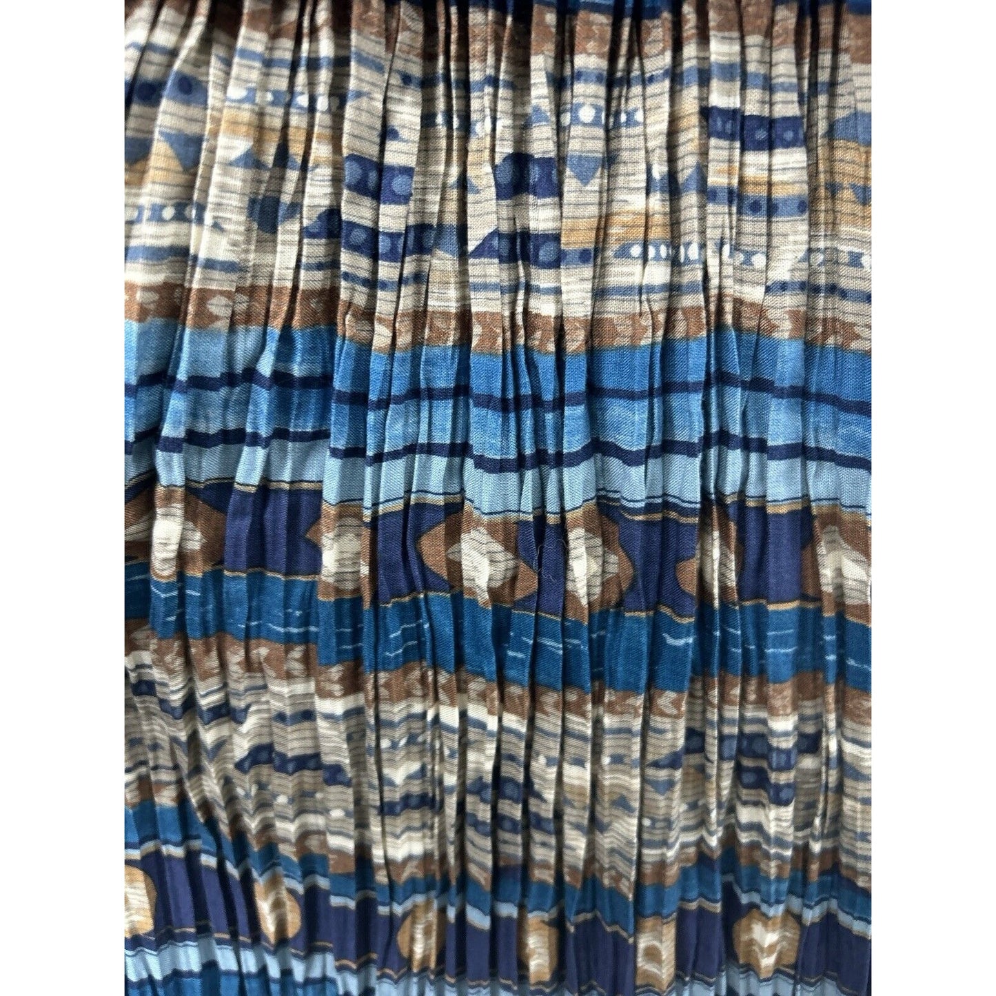 Stonebridge Blue Denim USA Made Button Up Shirt Elastic Waist Maxi Dress Size 10