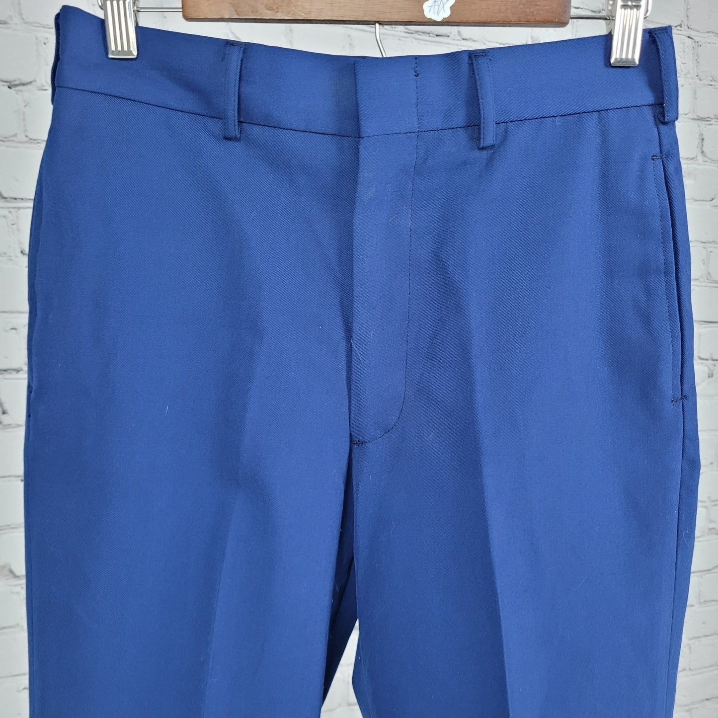 Defense Logistics Agency Marine Corps Blue Wool Blend Trousers Pants 29R (29x31)