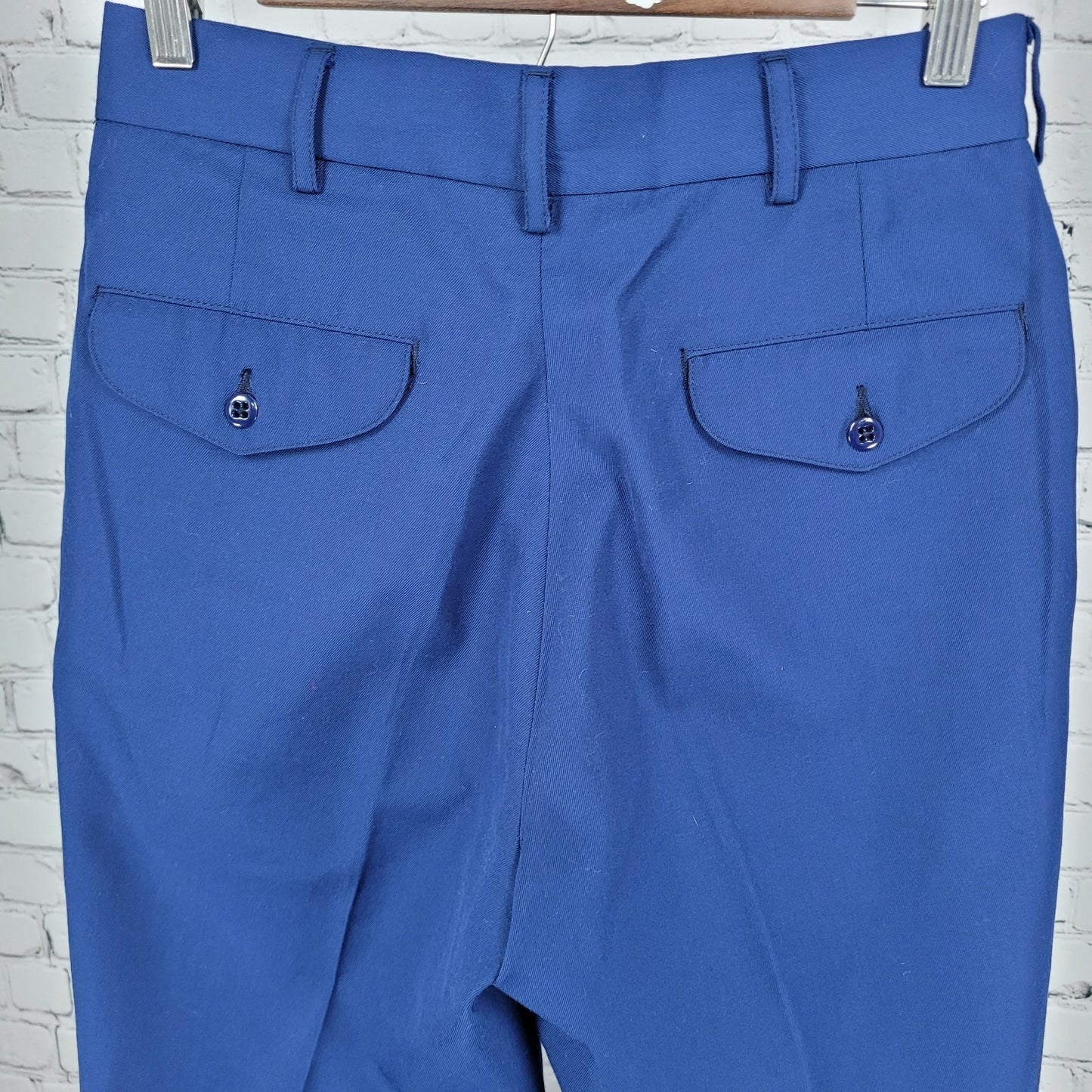 Defense Logistics Agency Marine Corps Blue Wool Blend Trousers Pants 29R (29x31)