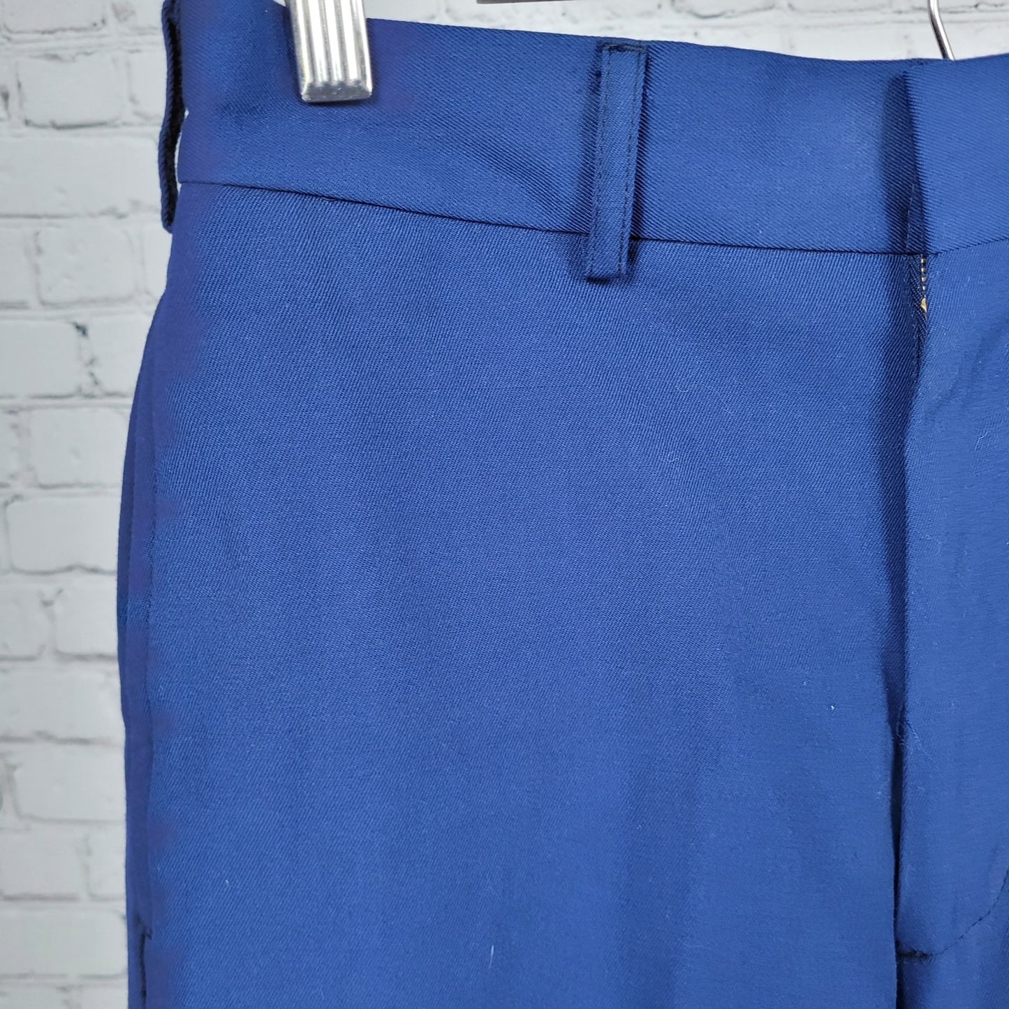 Defense Logistics Agency Marine Corps Blue Wool Blend Trousers Pants 29R (29x31)