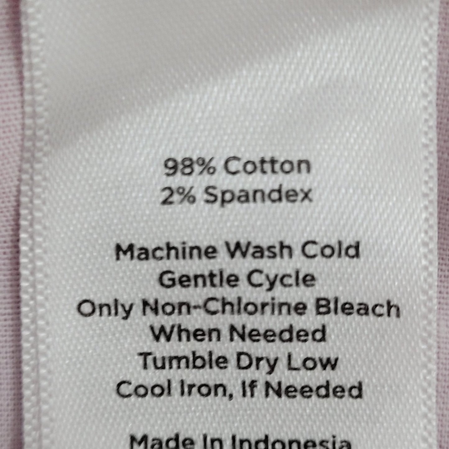 Talbots Pink Cotton Stretch Mid Rise Cropped Chino Pants Size 14P (33x23.5)