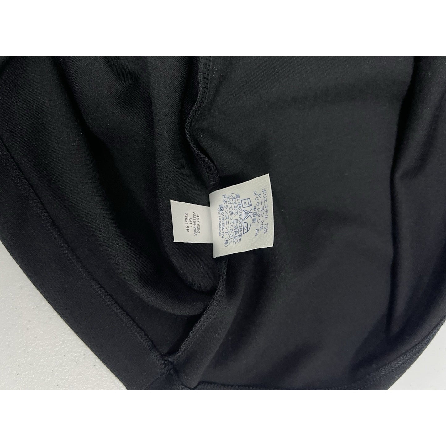 Lands’ End Black Sleeveless Cowl Neck A-line Casual Midi Unlined Dress XS (2-4)