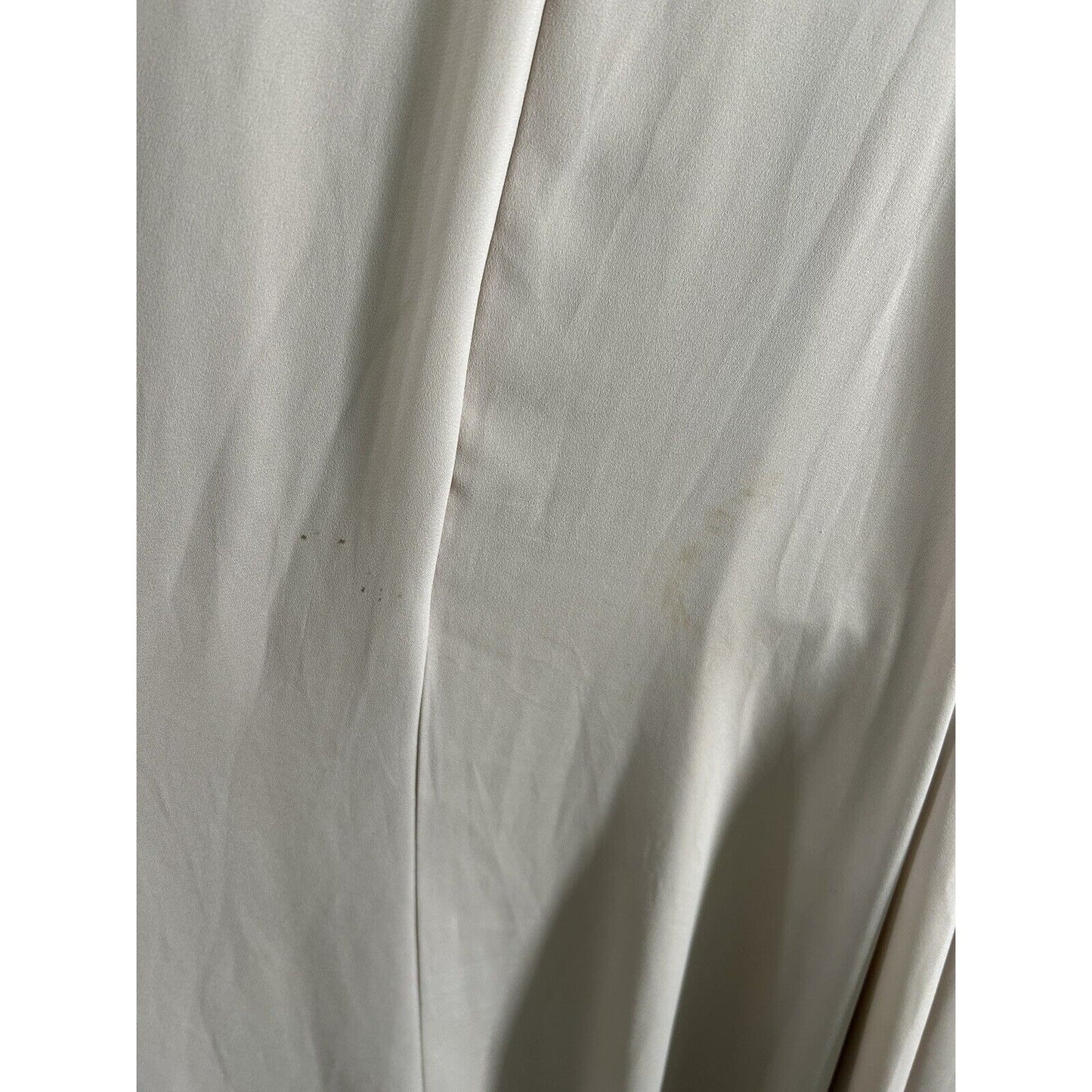 Show Me Your MuMu Jenn Maxi Dress Beige Sleeveless V Neck Back Zip Women’s S
