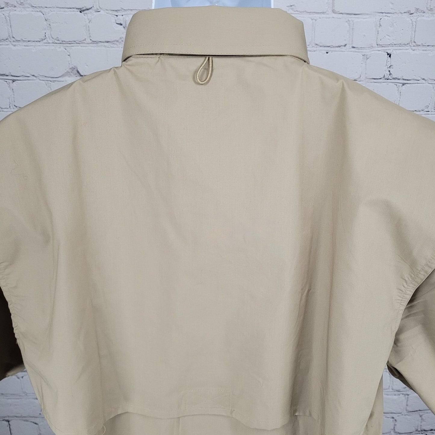 NWD Texas Open National Championships Tan Performance Button Down Shirt Large L