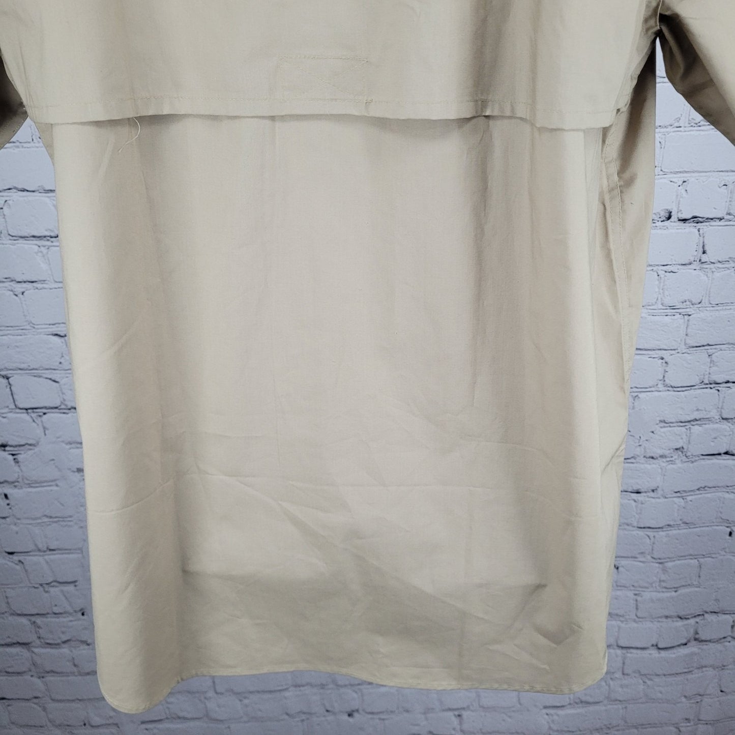 NWD Texas Open National Championships Tan Performance Button Down Shirt Large L