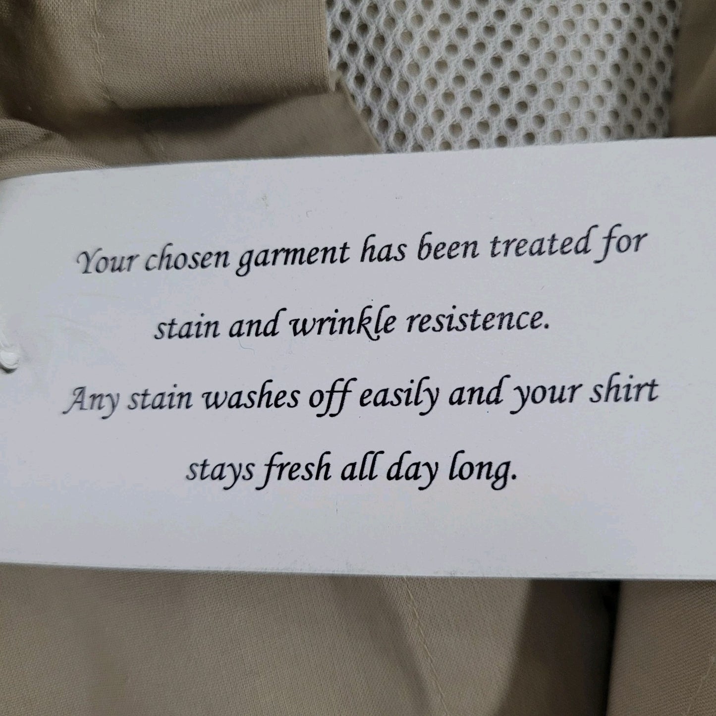 NWD Texas Open National Championships Tan Performance Button Down Shirt Large L