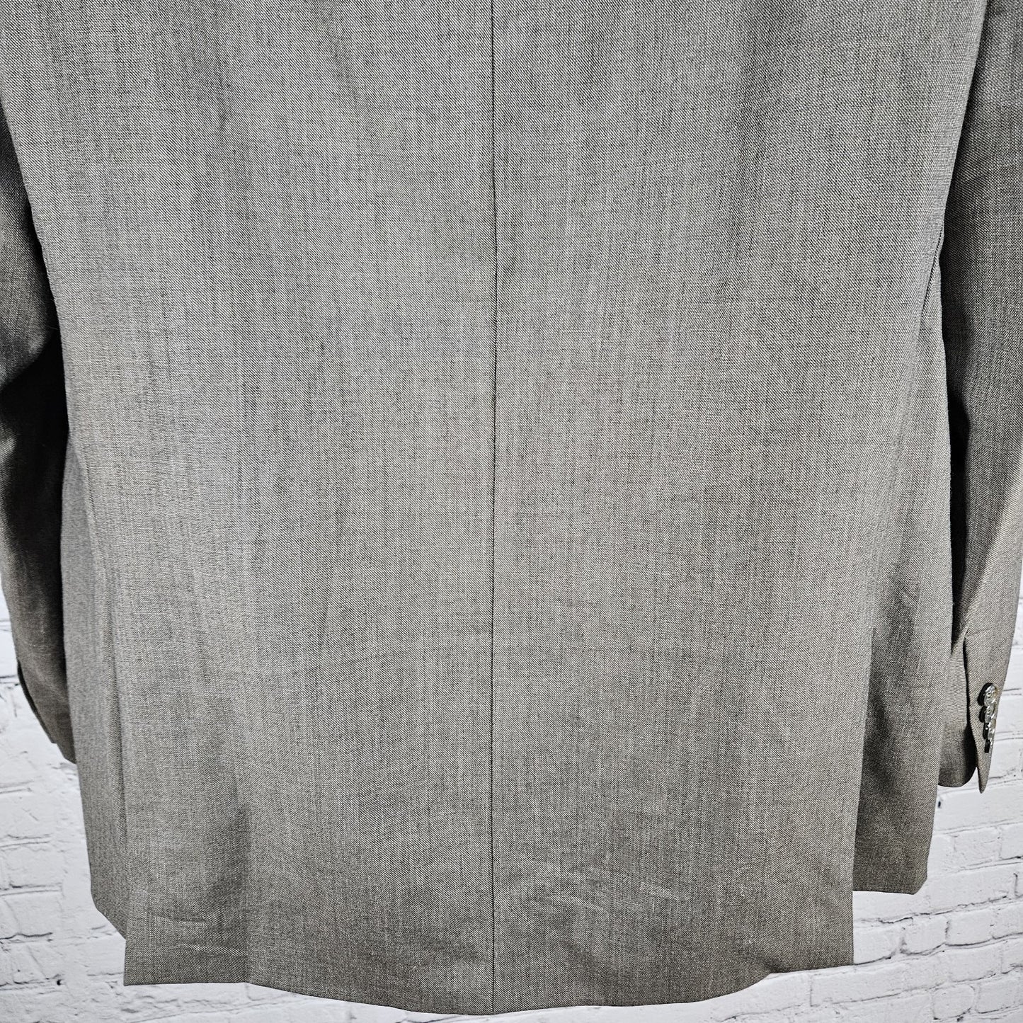 Donald J Trump Brown 100% Wool 2 Button Vented Notch Blazer Sport Coat 44R