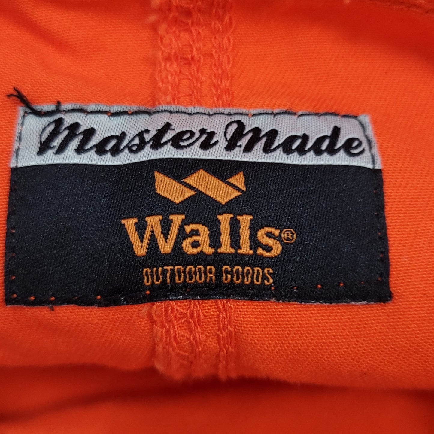 Walls Master Made Outdoor Goods Orange Workwear Uniform Utility Coveralls XL