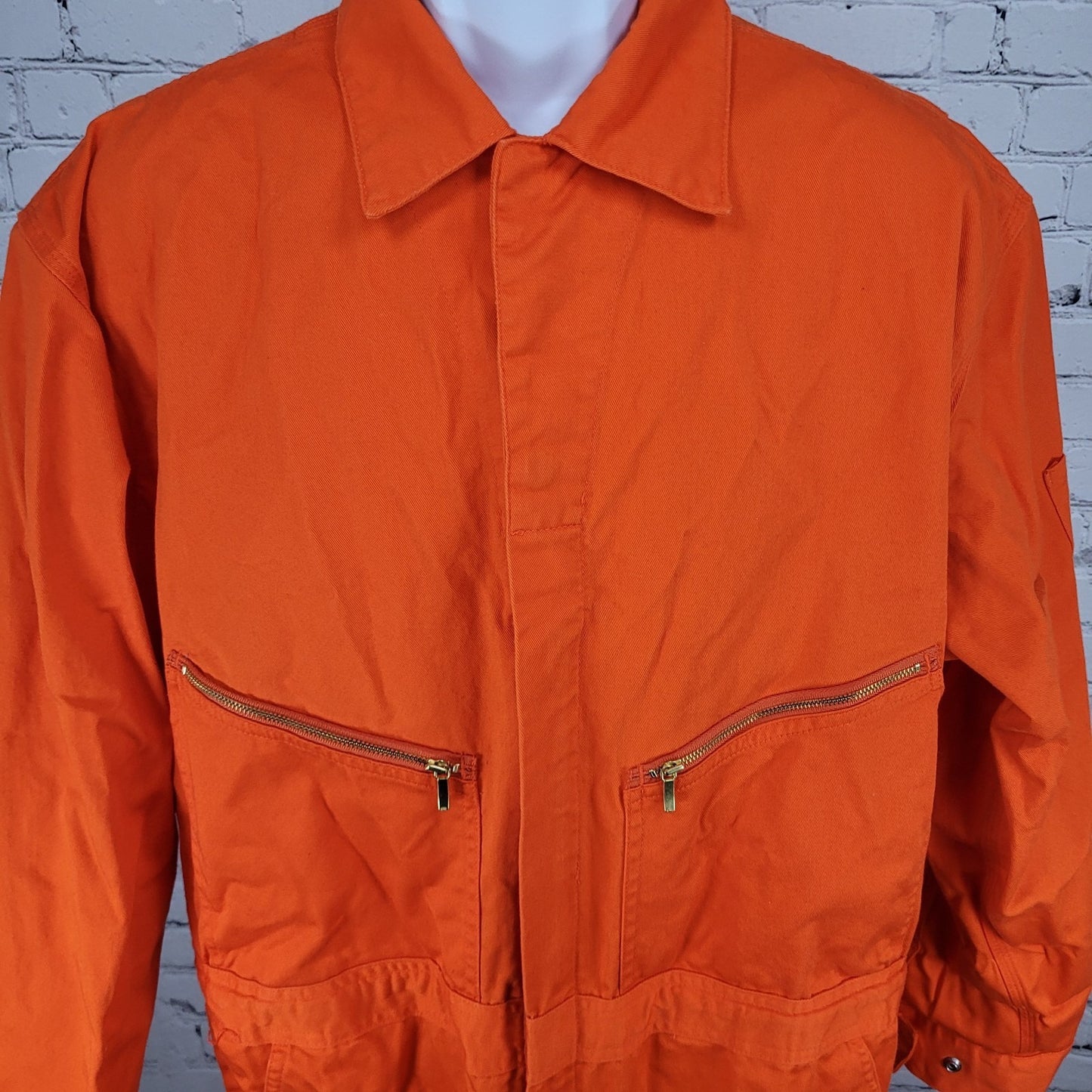 Walls Master Made Outdoor Goods Orange Workwear Uniform Utility Coveralls XL