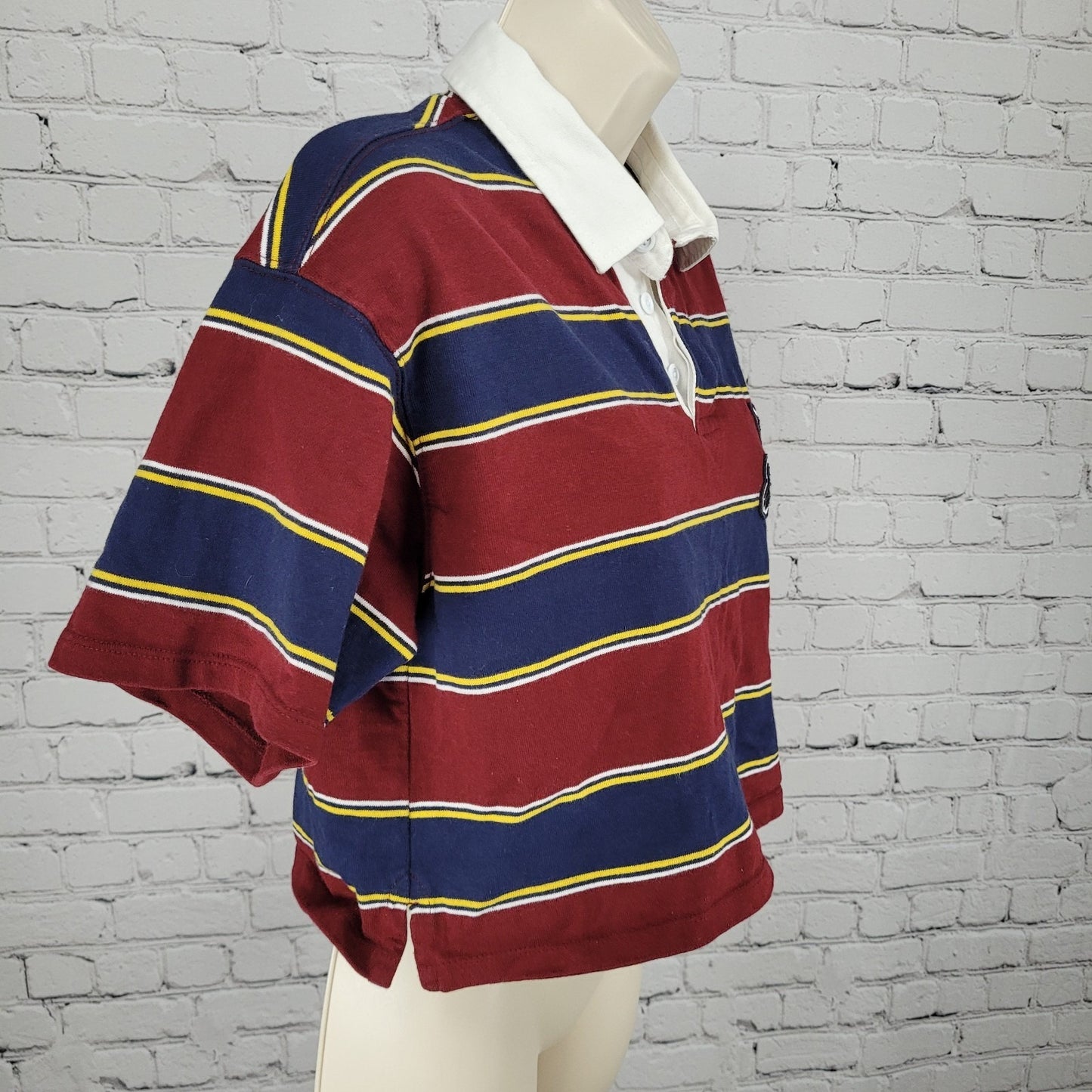Levi’s x Felix The Cat Striped Official University Merchandise Crop Top XS