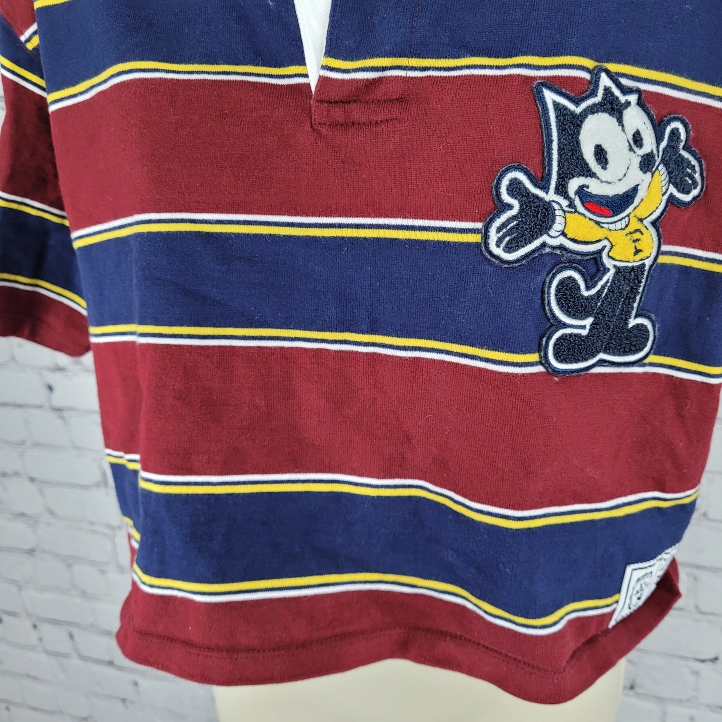 Levi’s x Felix The Cat Striped Official University Merchandise Crop Top XS