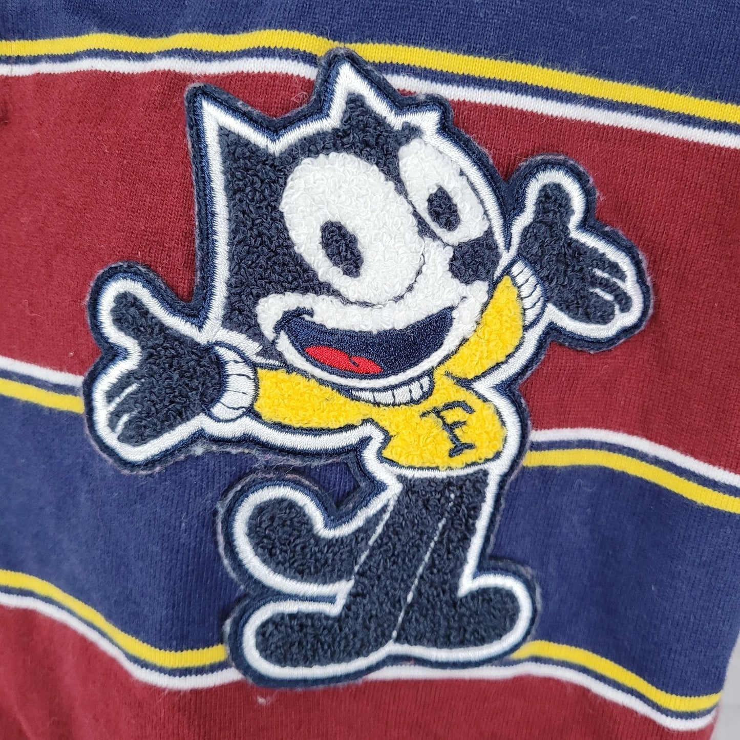 Levi’s x Felix The Cat Striped Official University Merchandise Crop Top XS
