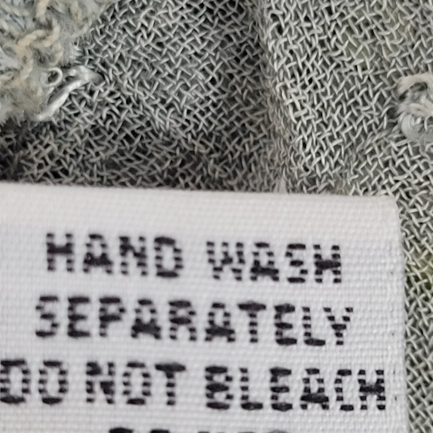 Magic Grey Crochet Embroidered Beaded Sleeveless Boho Dress Size Medium M