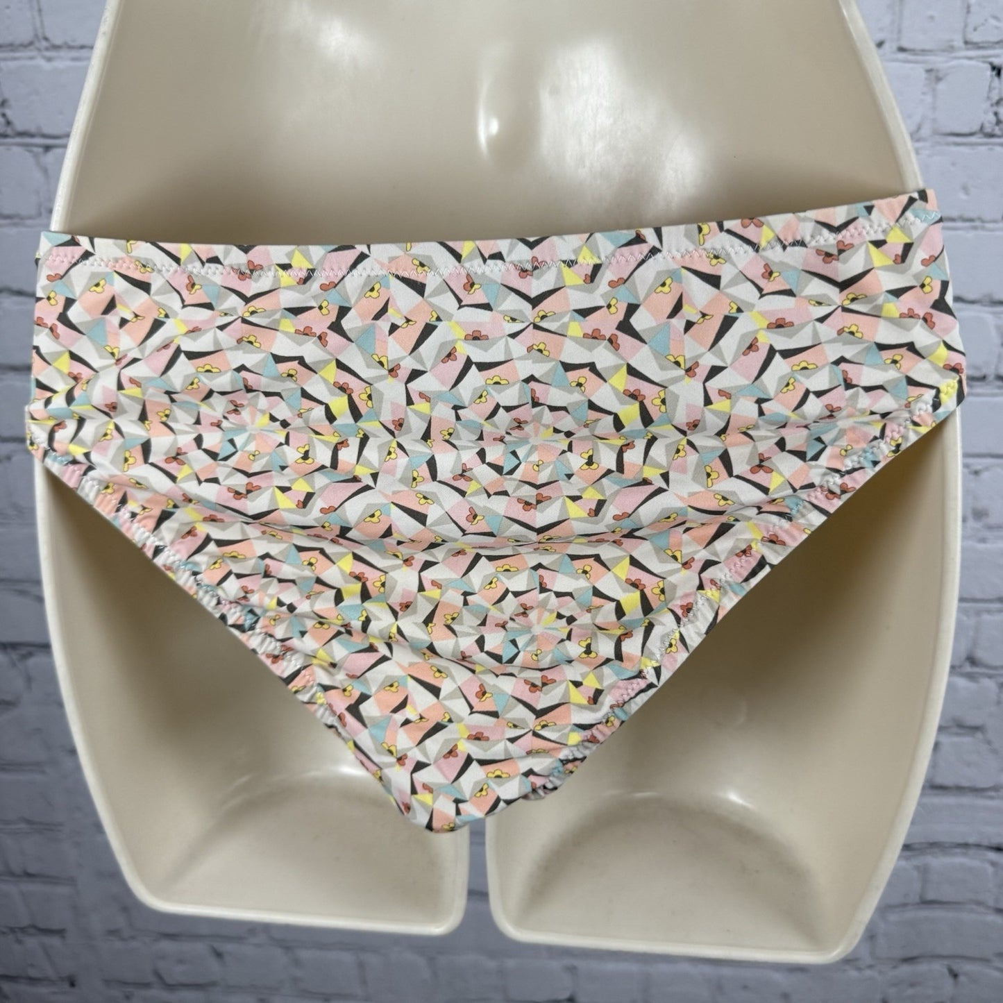 J Crew Floral Multicolor Swim Suit Bikini Bottom Size Small S