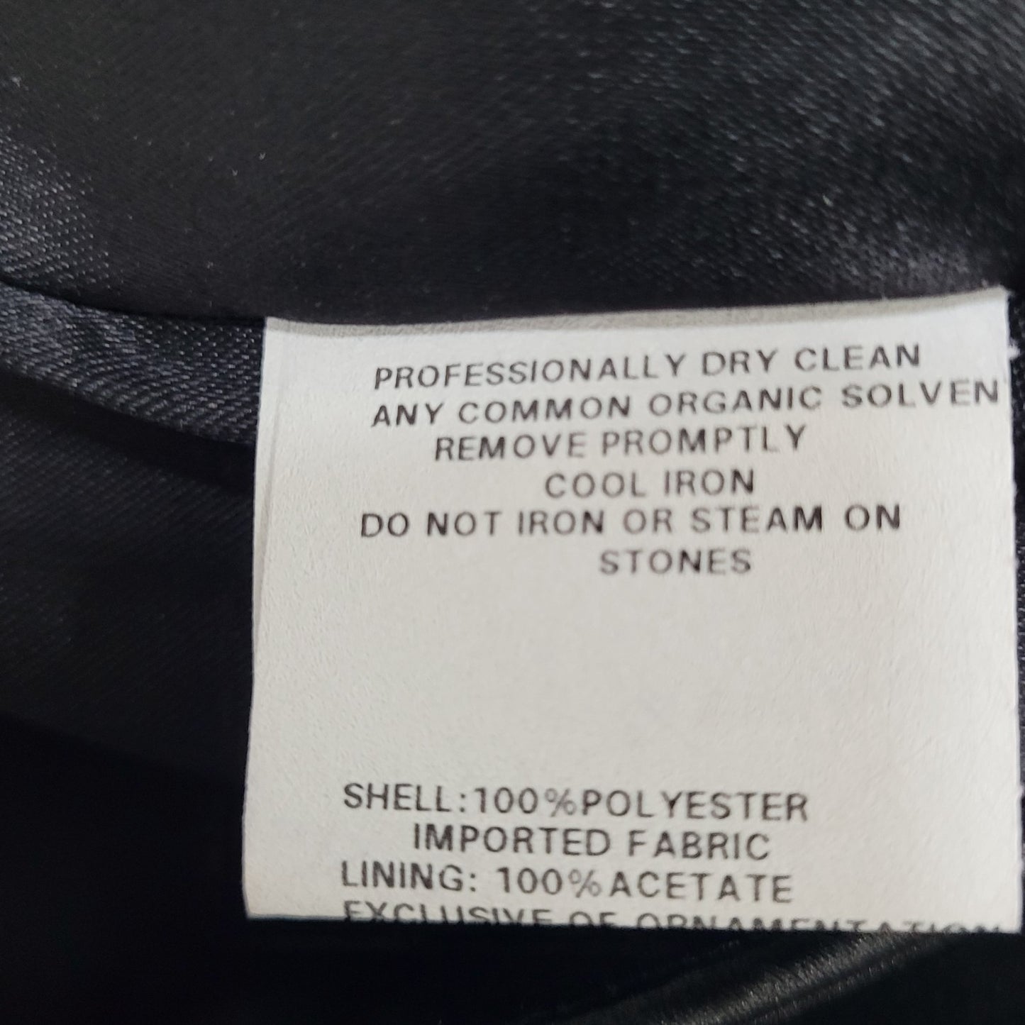 Jessica McClintock Black White Strapless Backless Embroidered Dress Gown USA 2