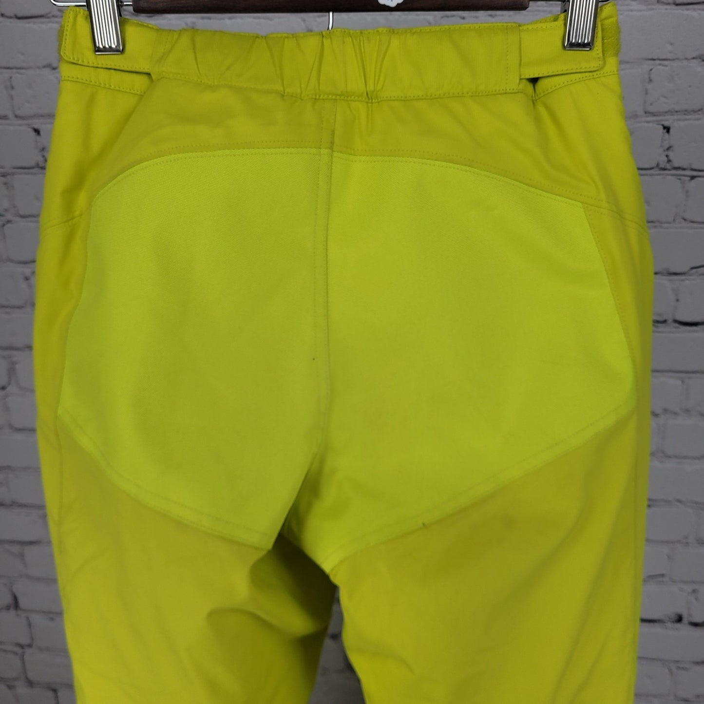 LL Bean Neon Yellow Thinsulate Adjustable Waist Snow Pants Youth Size 10 (26x26)
