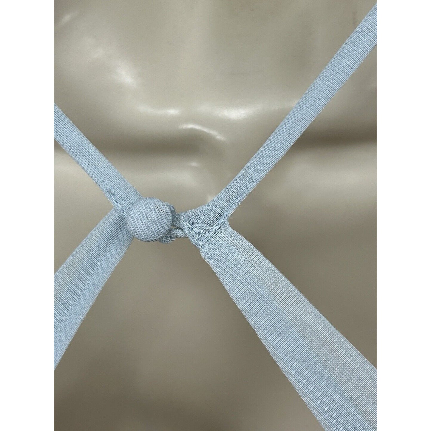 Azazie Sky Blue Racerback Front Slit Fitted Pleated Kalea Maxi Gown Dress XS