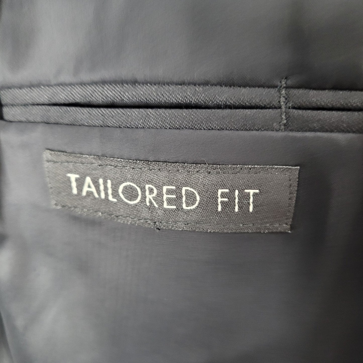 Jos A Bank Black 100% Wool Travelers Tailored Fit Blazer Sport Coat Size 42R