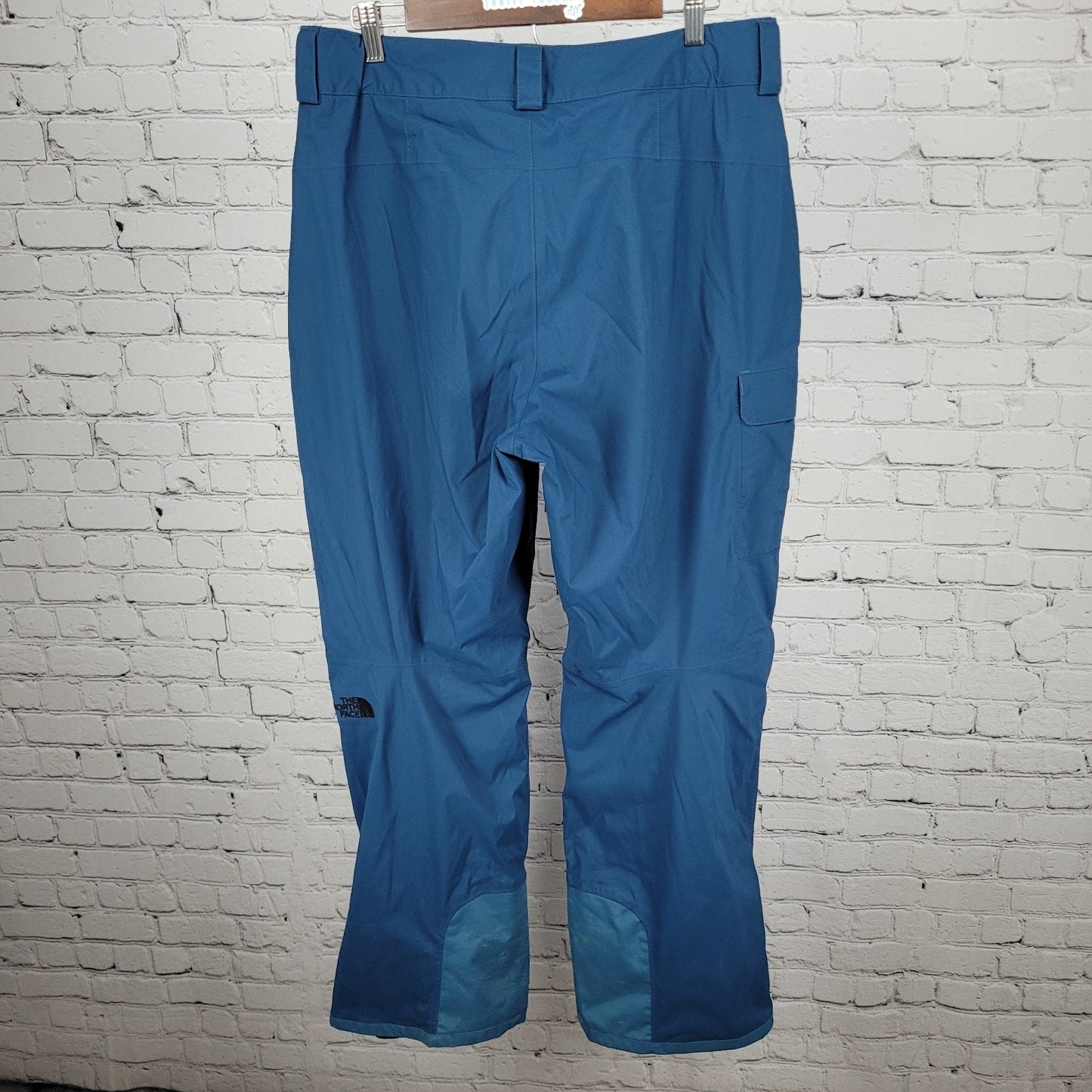 The North Face Blue Dry Vent Lined Bootcut Cargo Pants Large L (36x31)
