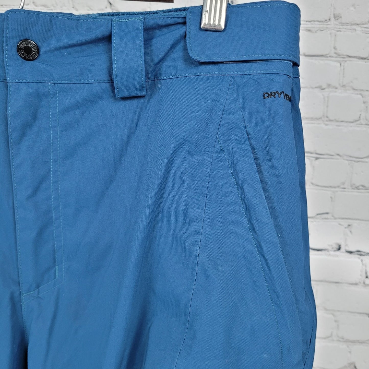 The North Face Blue Dry Vent Lined Bootcut Cargo Pants Large L (36x31)